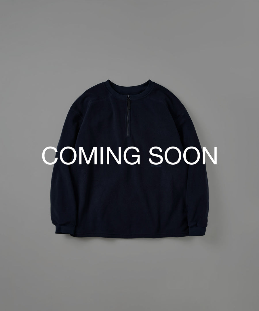 【2026.10.16 FRI 18:00~ INSTOCK】FLEECE HALFZIP PULLOVER