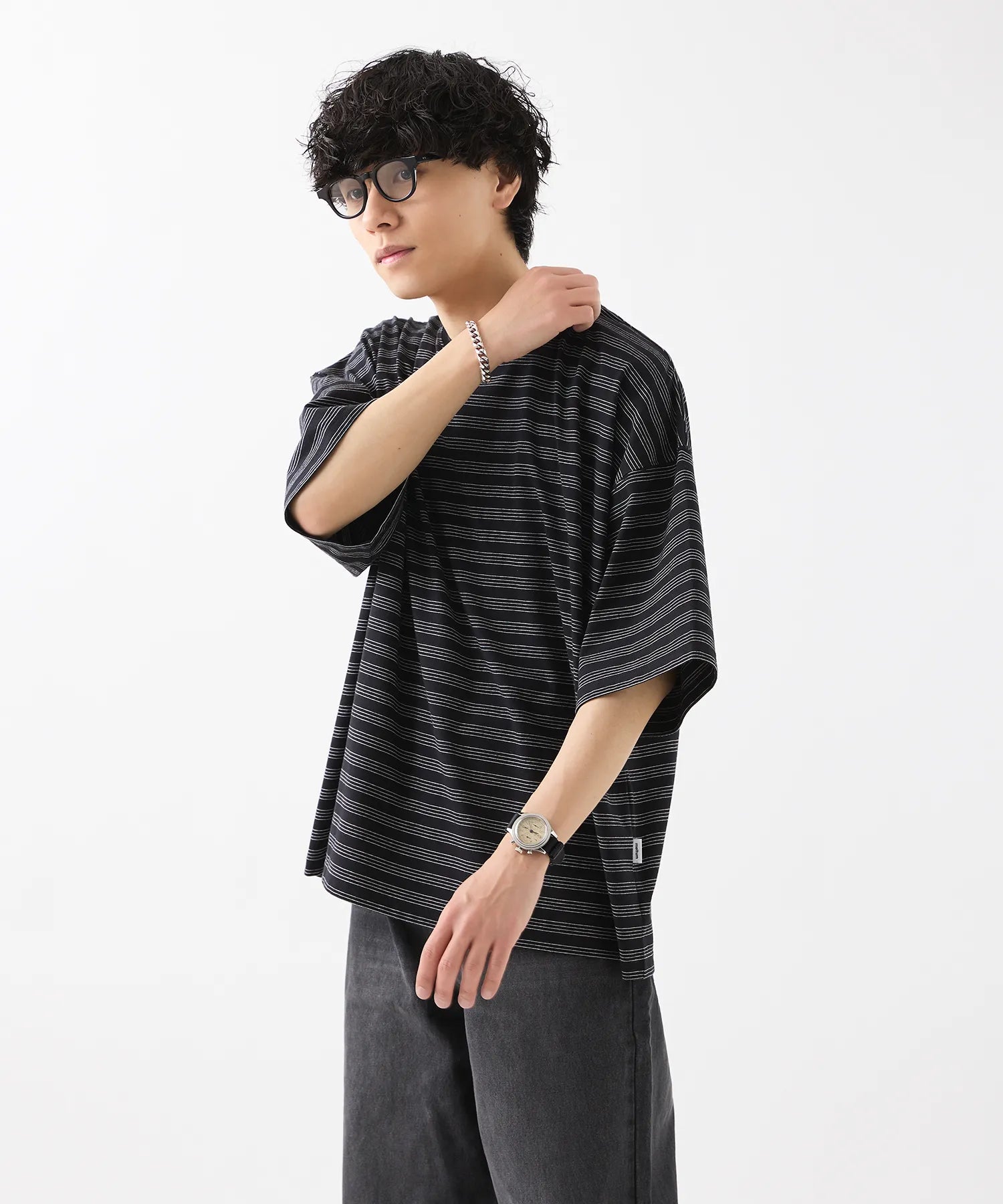ALLWEATHER TEE S/S BORDER
