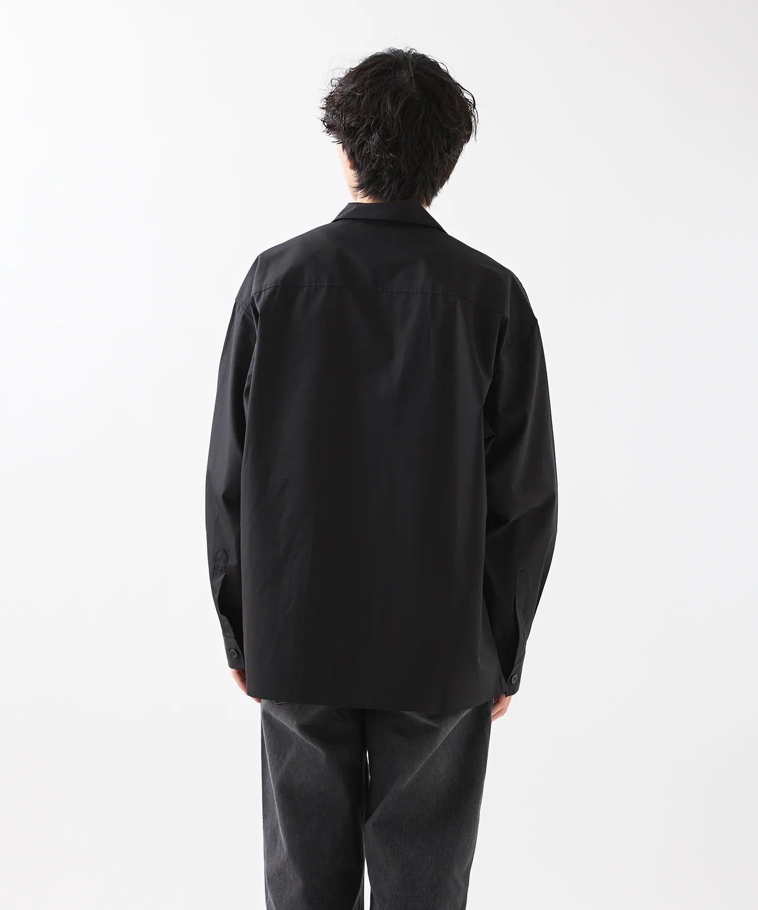 THOMAS MASON OPEN COLLAR SHIRT