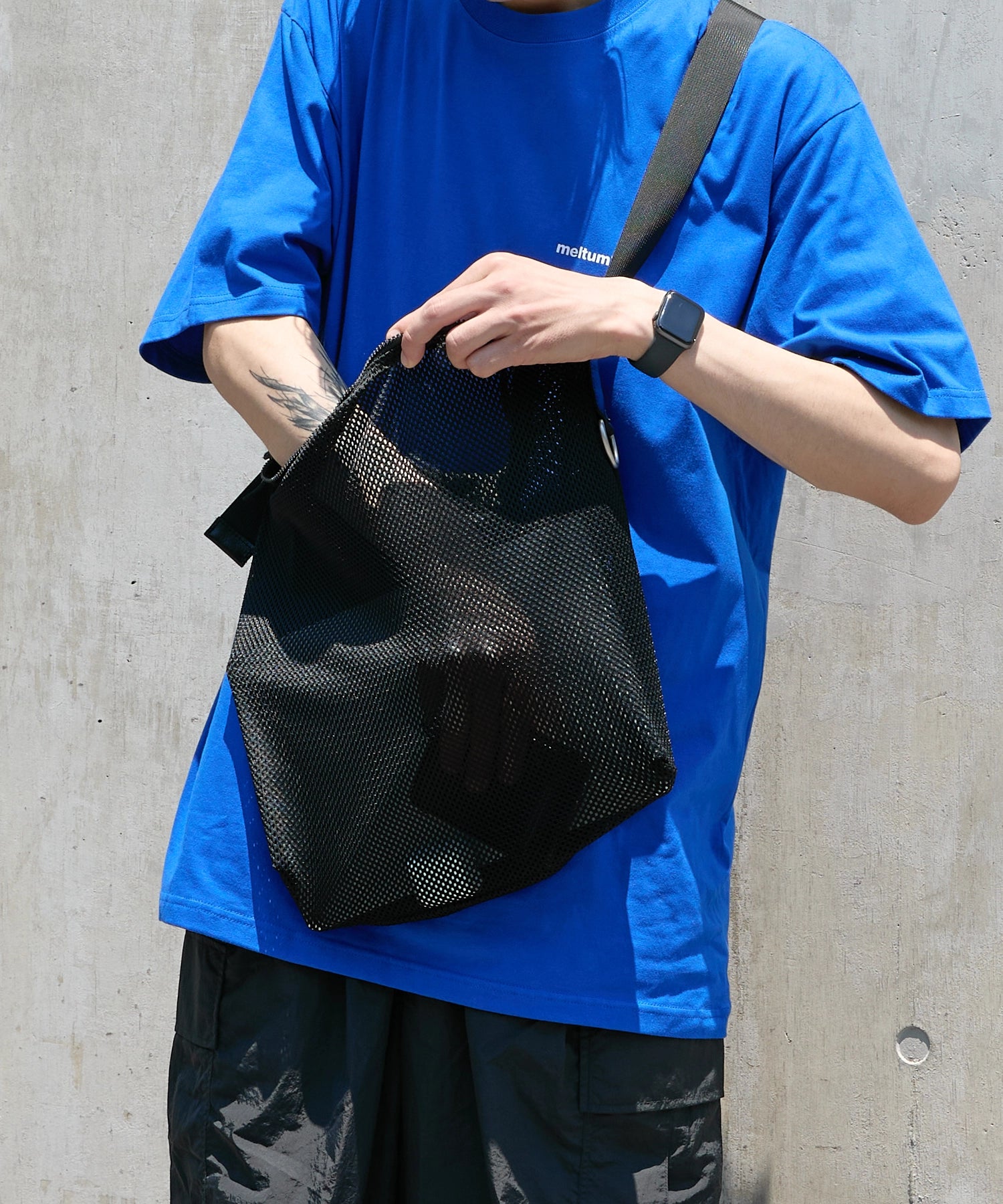 MESH SHOULDER BAG