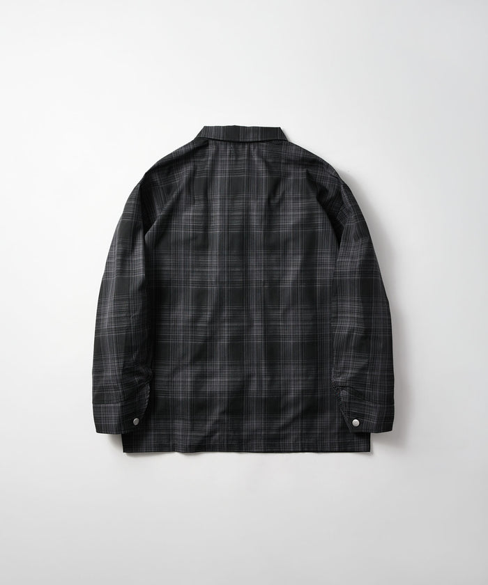 OMBRE CHECK COVERALL JACKET