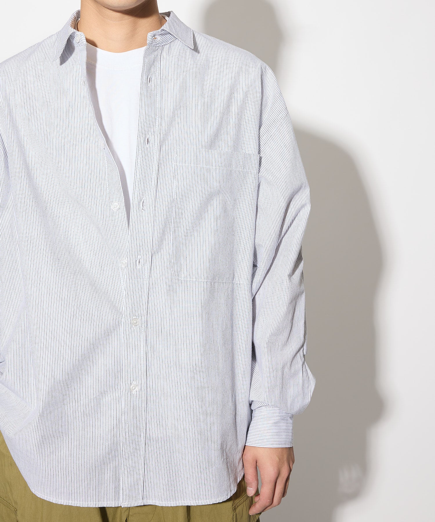 【3.20 FRI 18:00~ INSTOCK】STRIPE TECH SHIRTS L/S