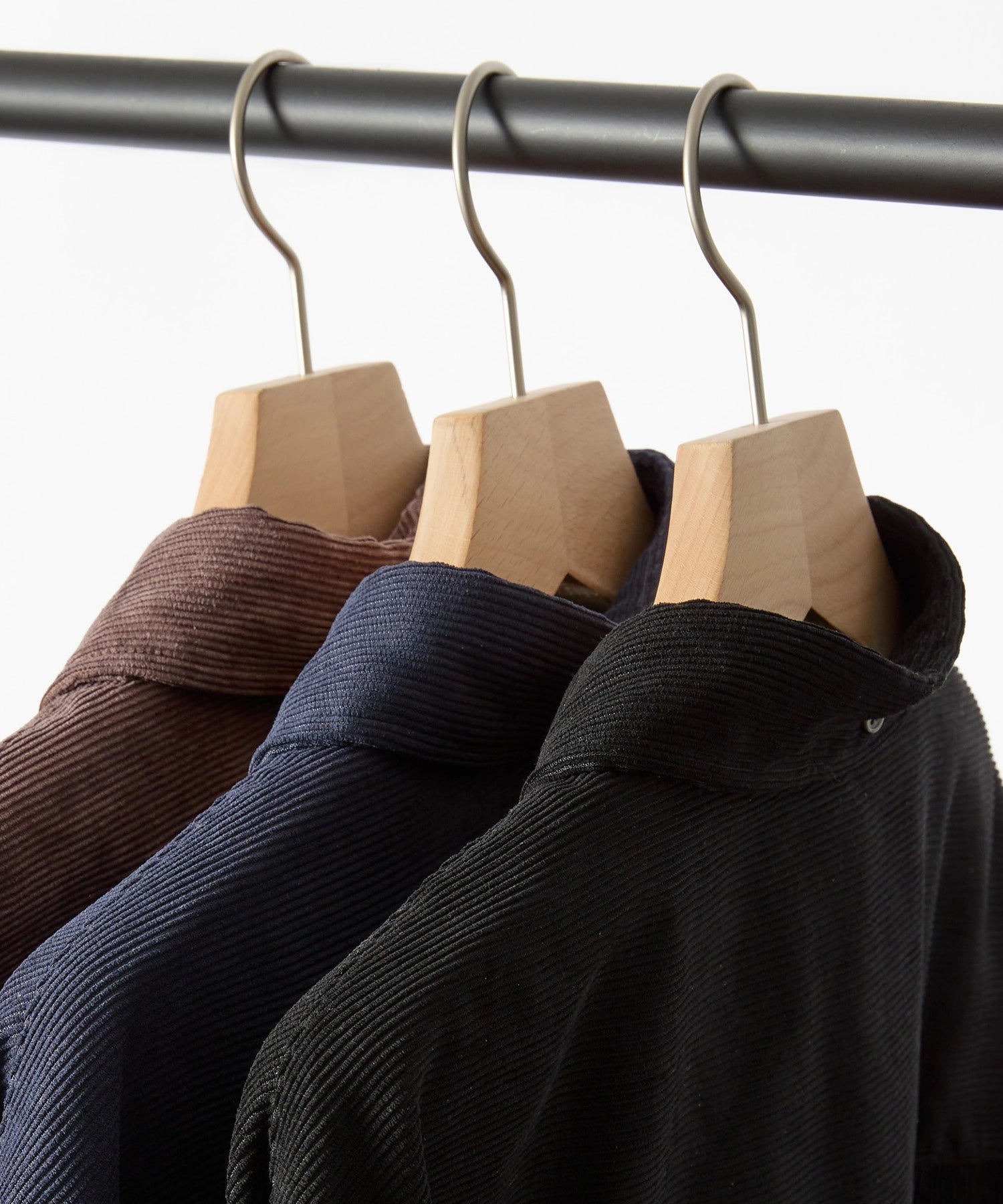 OVERSIZED CORDUROY SHIRT【NAVY】