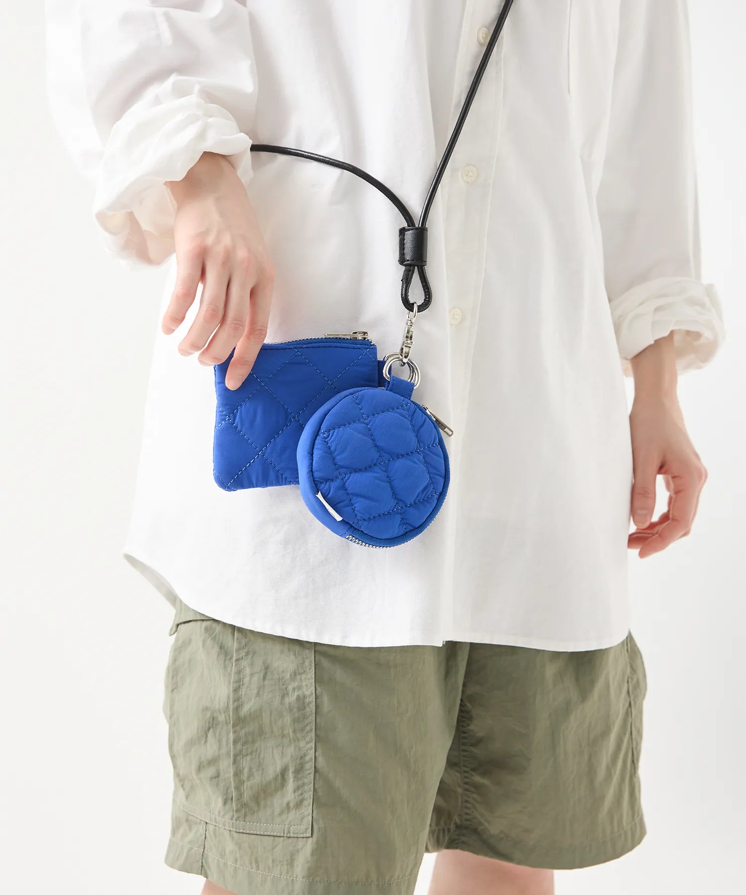 QUILT POUCH SET [OLIVE]