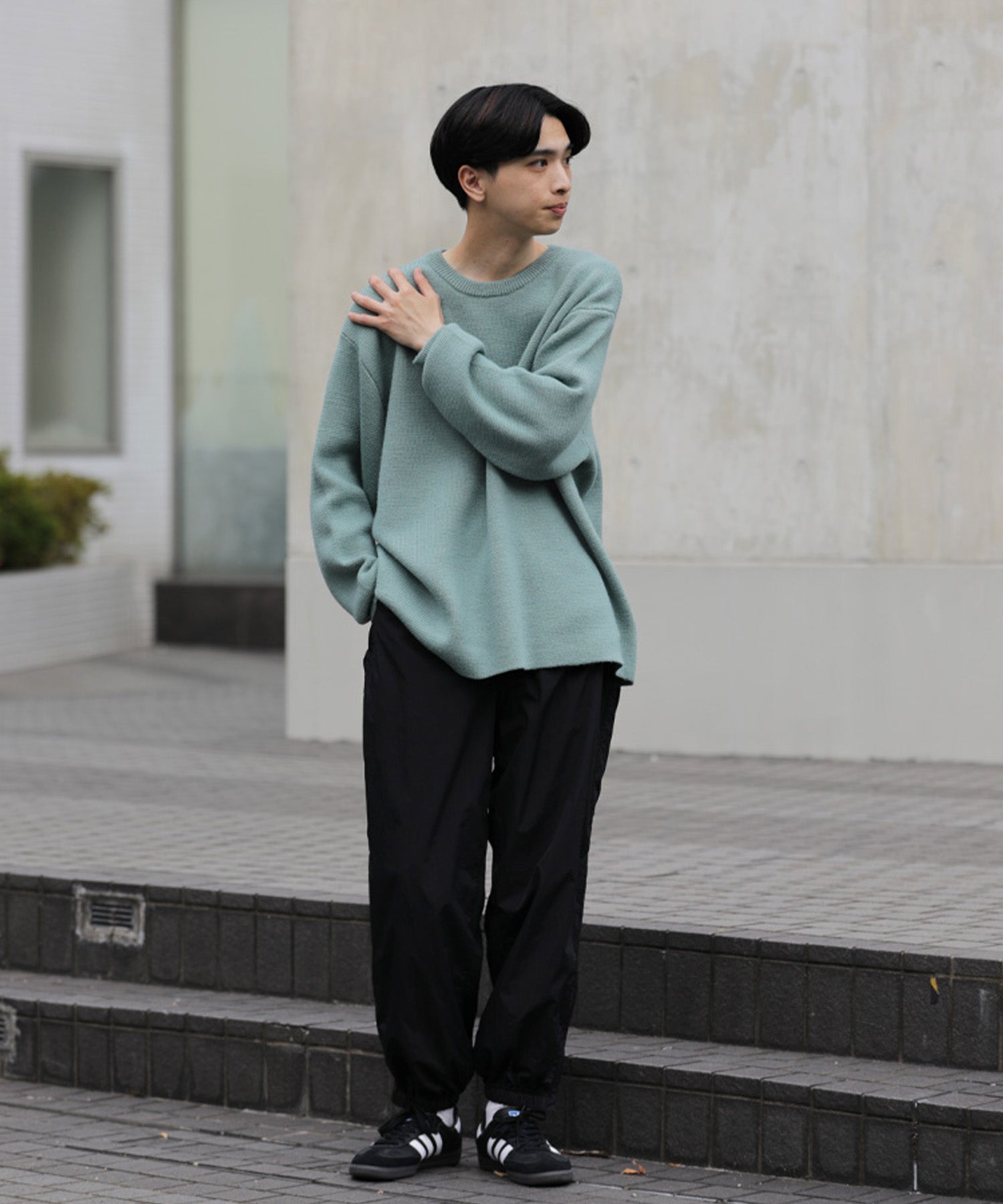 meltum/メルタム】OVERSIZED SWEATER - オーバーサイズセーター-