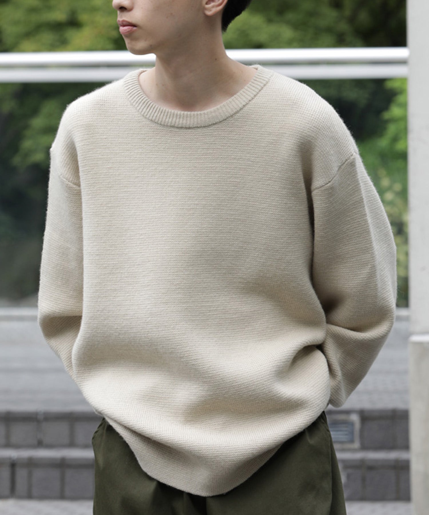 meltum メルタム OVERSIZED SWEATER