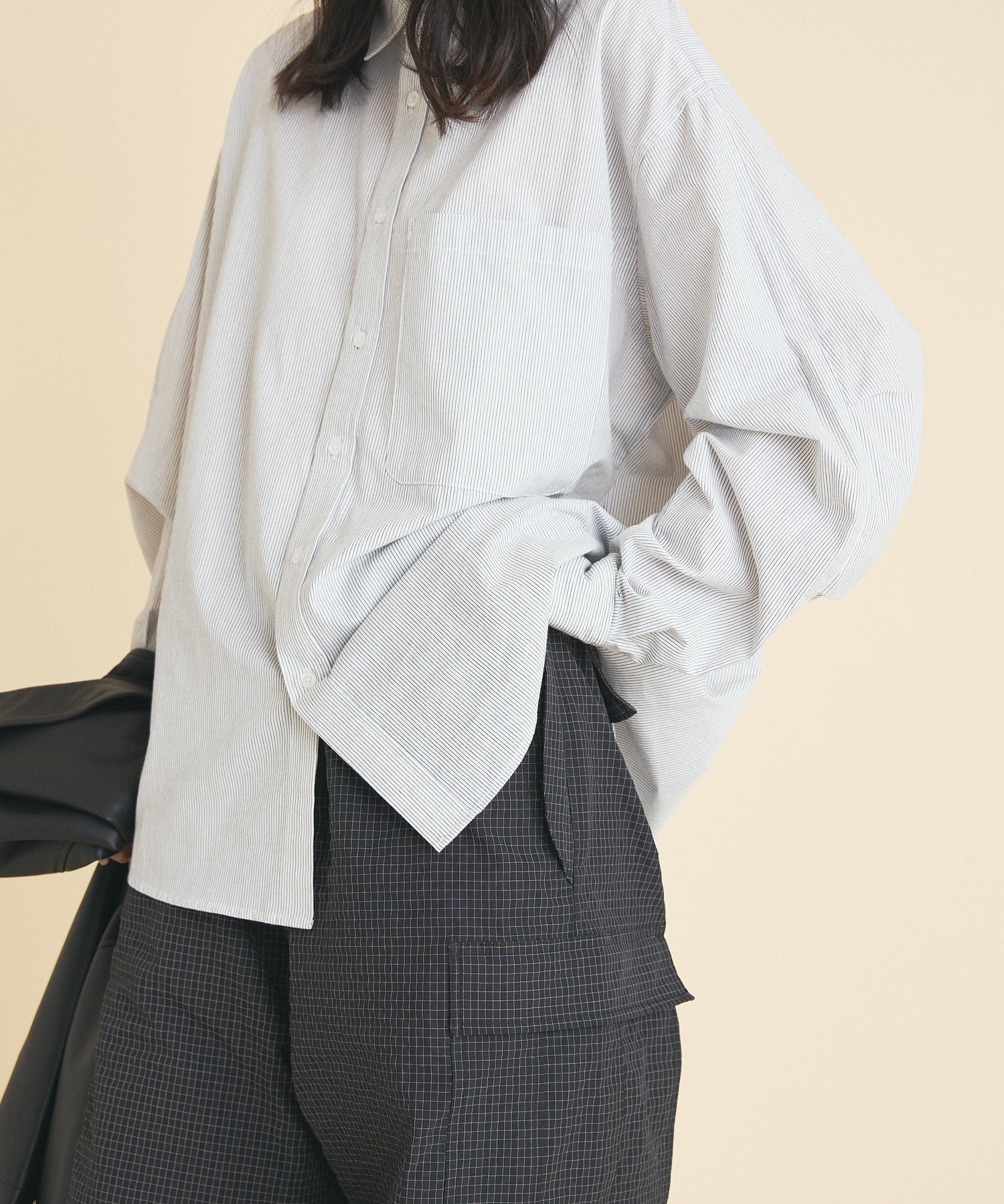 【3.20 FRI 18:00~ INSTOCK】STRIPE TECH SHIRTS L/S