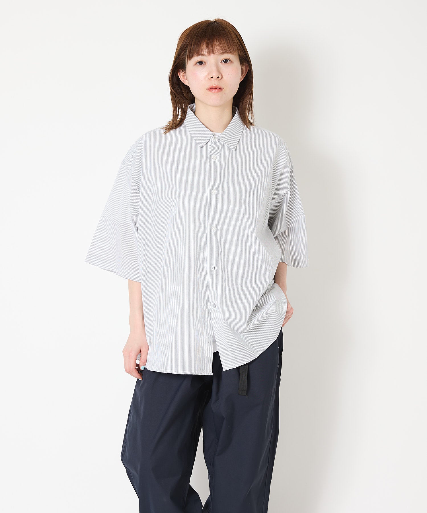 STRIPE TECH SHIRT S/S