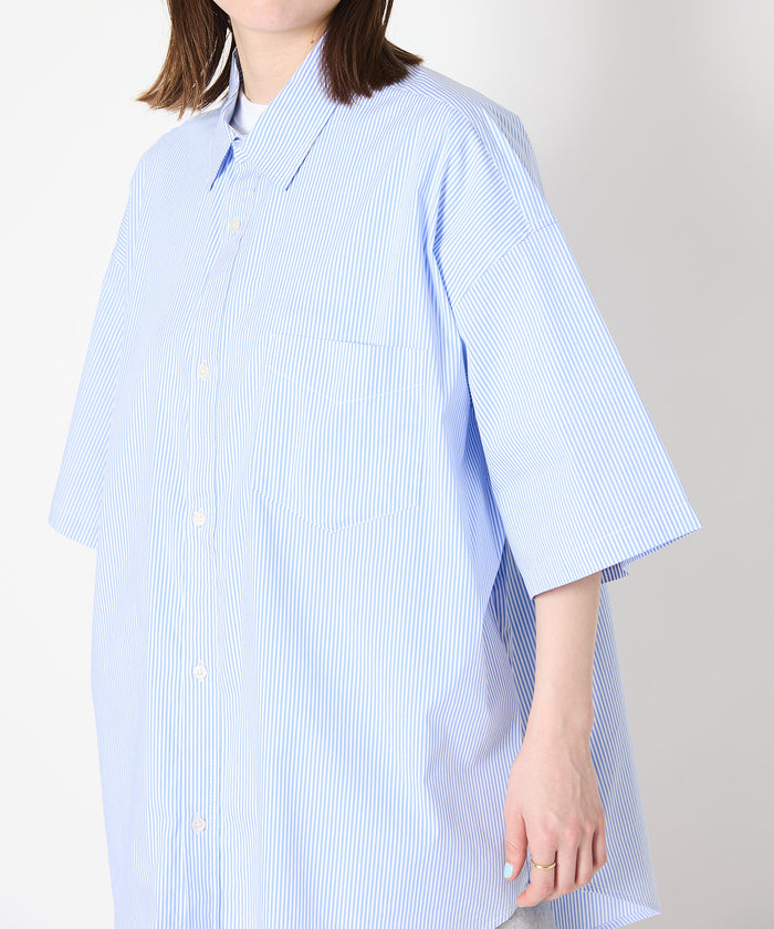 LOOSE STRIPE SHIRT S/S