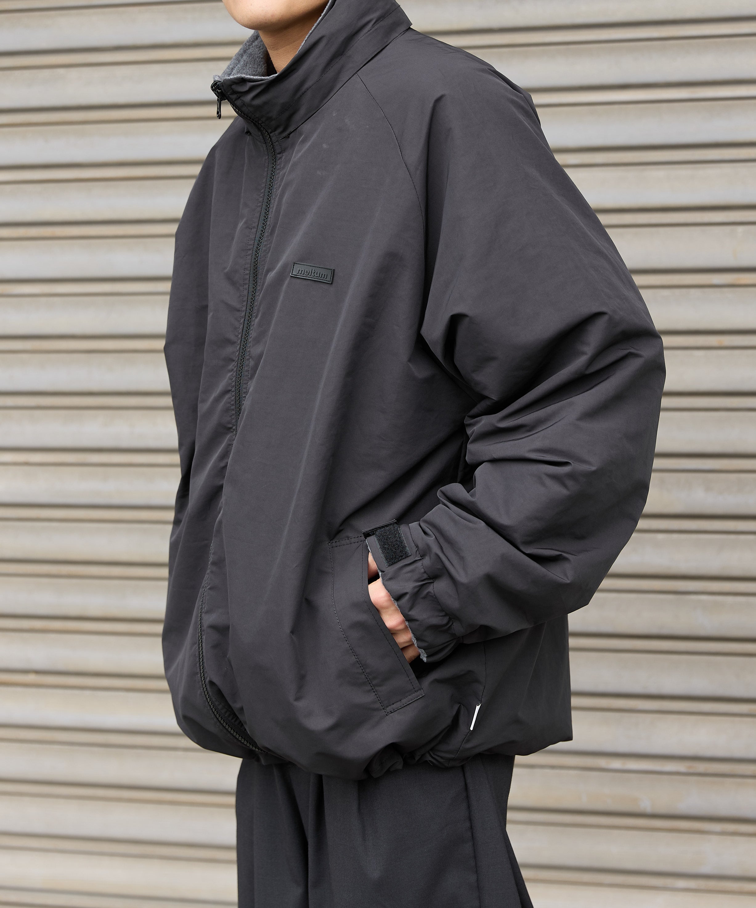 [2024.10.25 Fri 18:00~ RELEASE] REVERSIBLE CITY BLOUSON [BLACK]