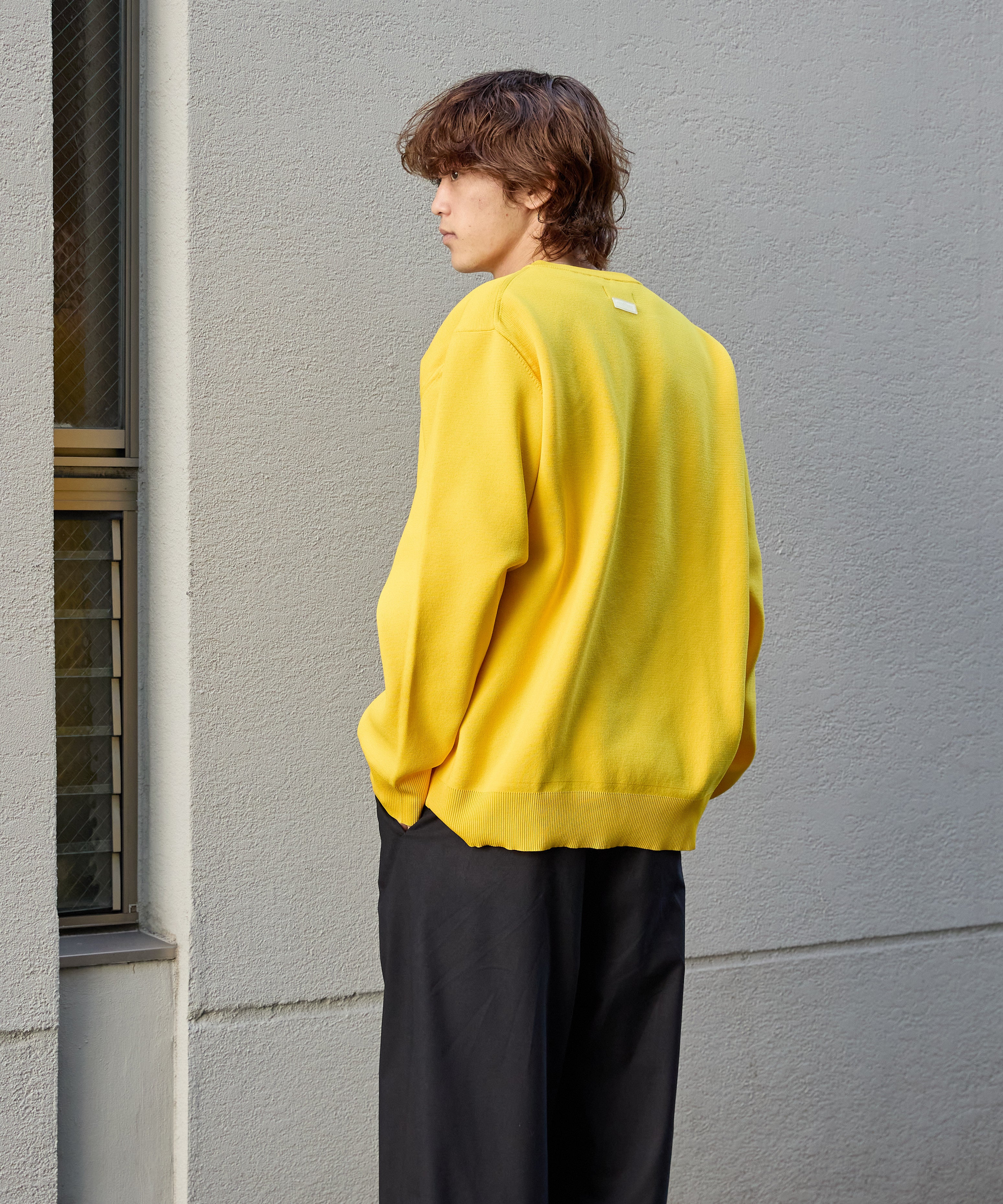 MILANO CREWNECK KNIT【YELLOW】