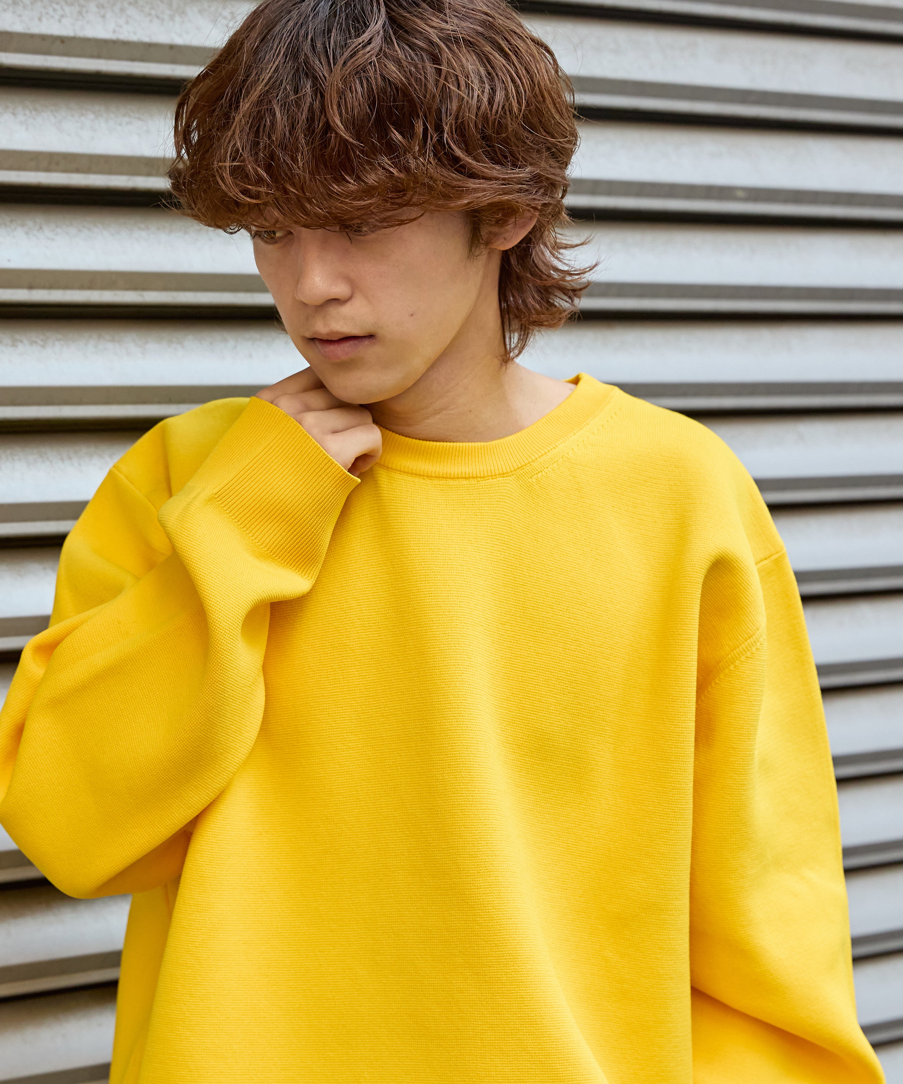 MILANO CREWNECK KNIT【YELLOW】