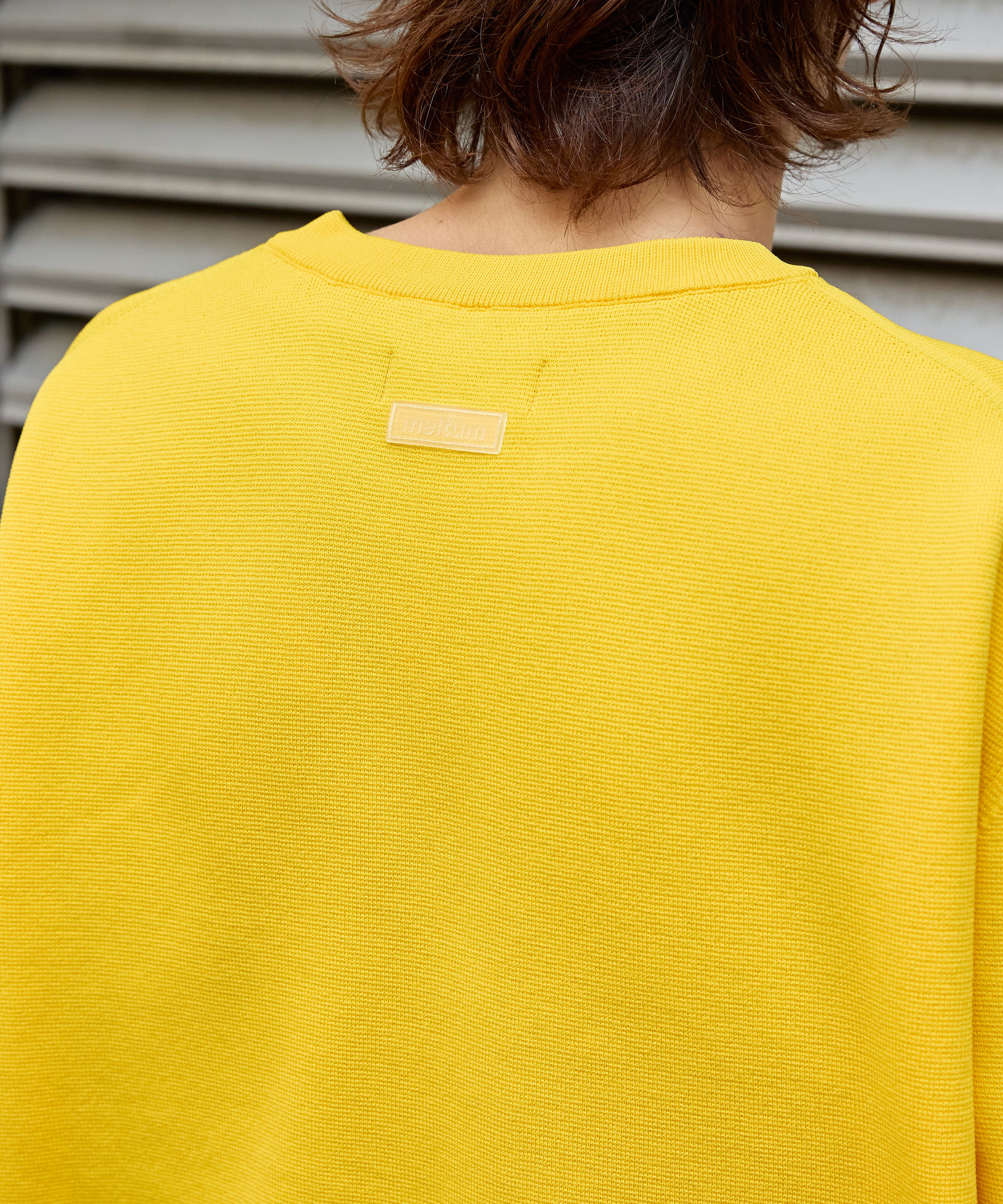 MILANO CREWNECK KNIT【YELLOW】