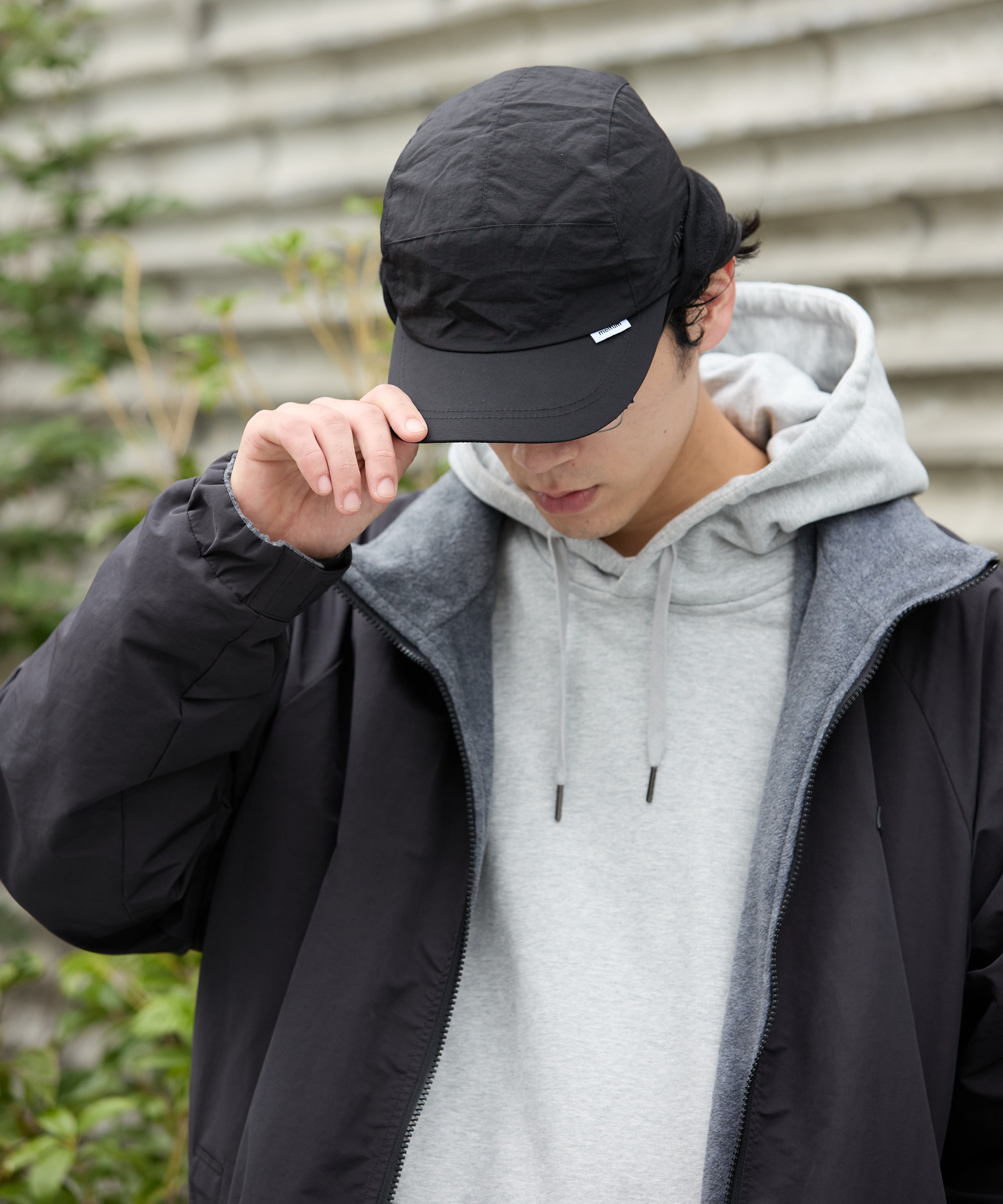 EAR FLAP CAP【BLACK】