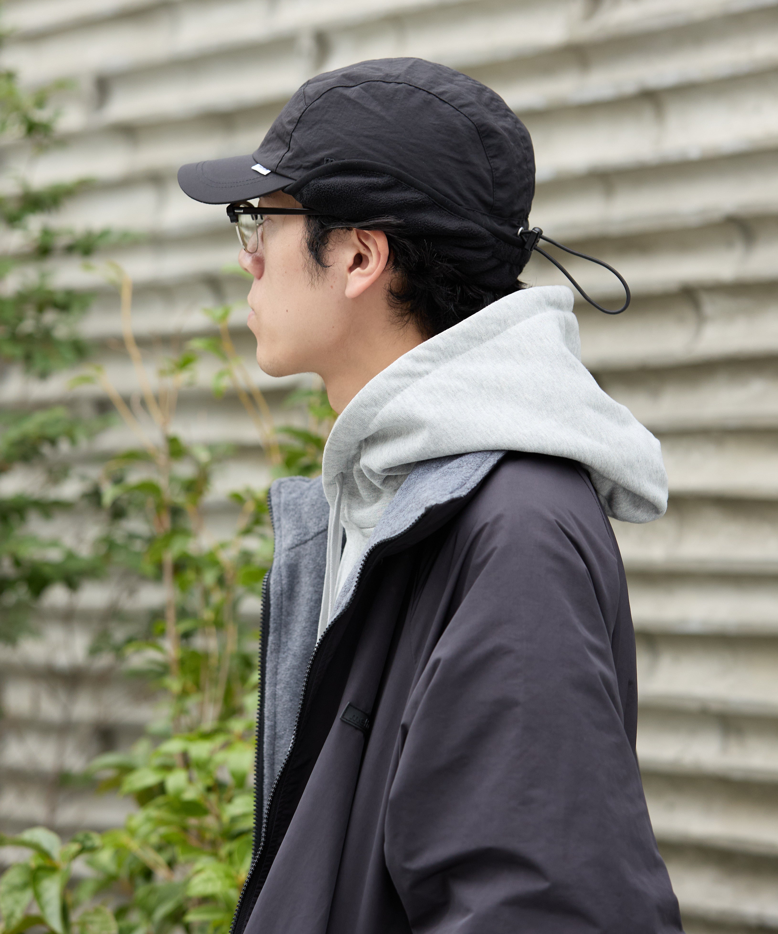 EAR FLAP CAP【BLACK】