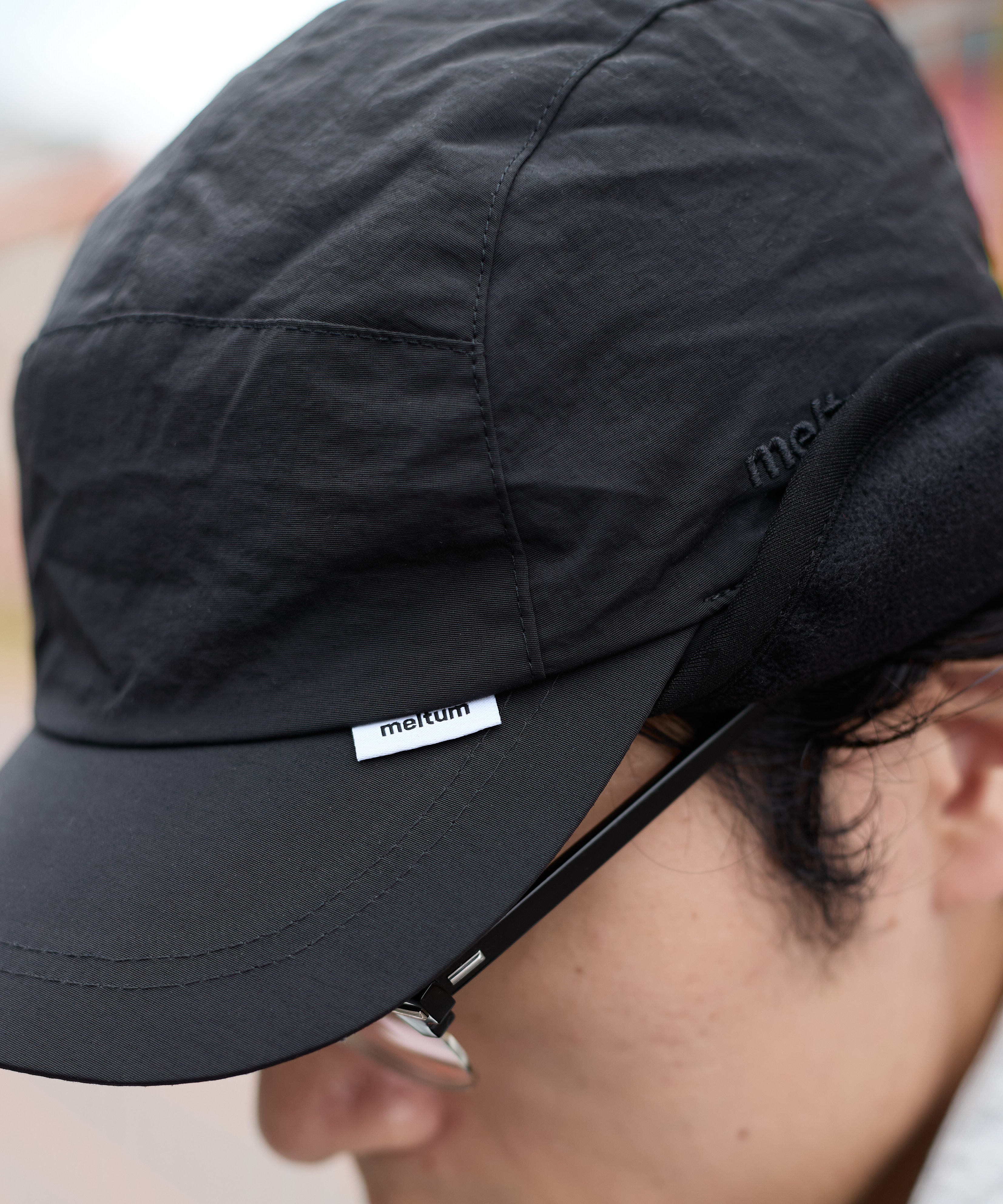 EAR FLAP CAP【BLACK】