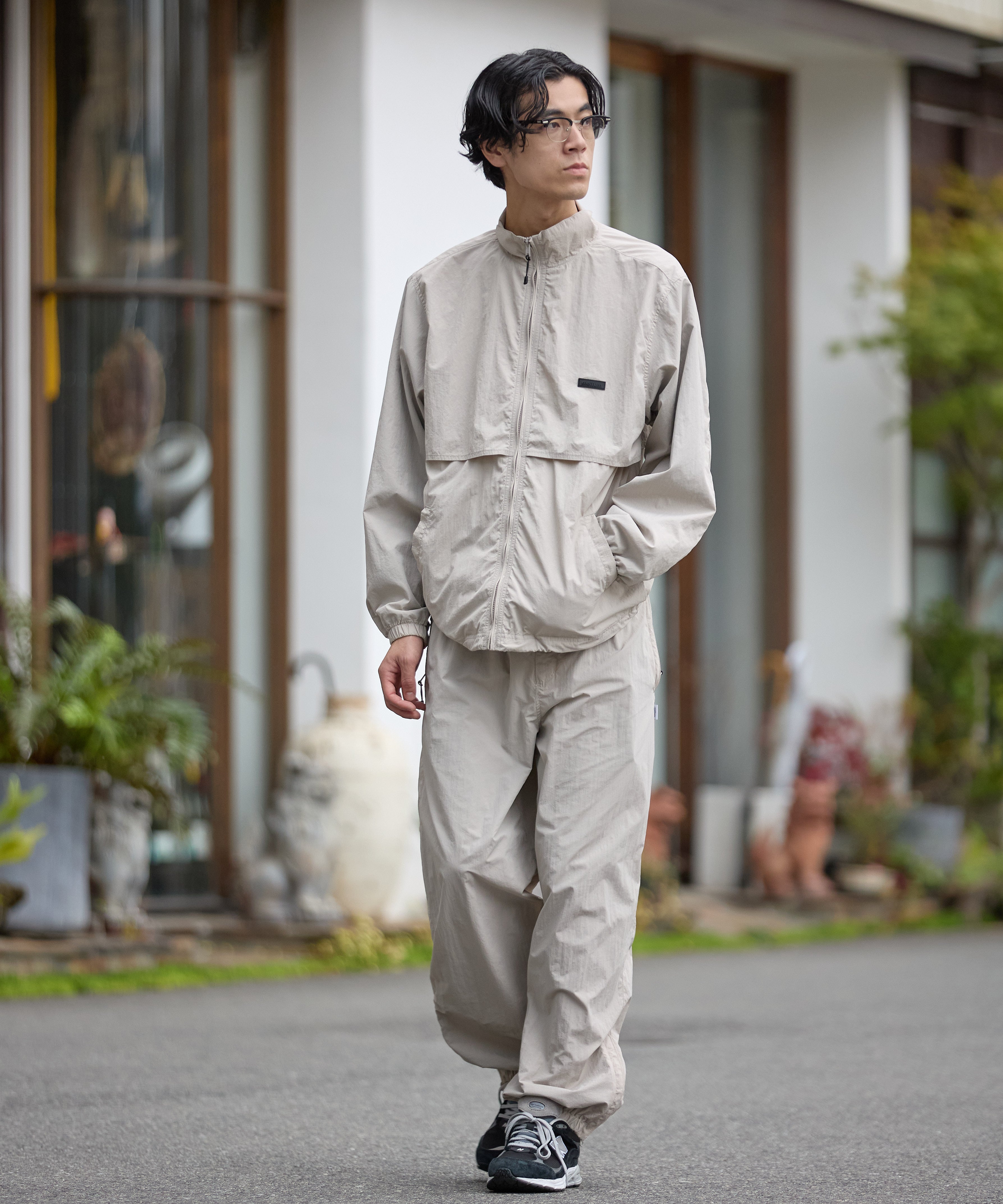 ALL-ROUND ZIP UP JACKET【L.GREY】