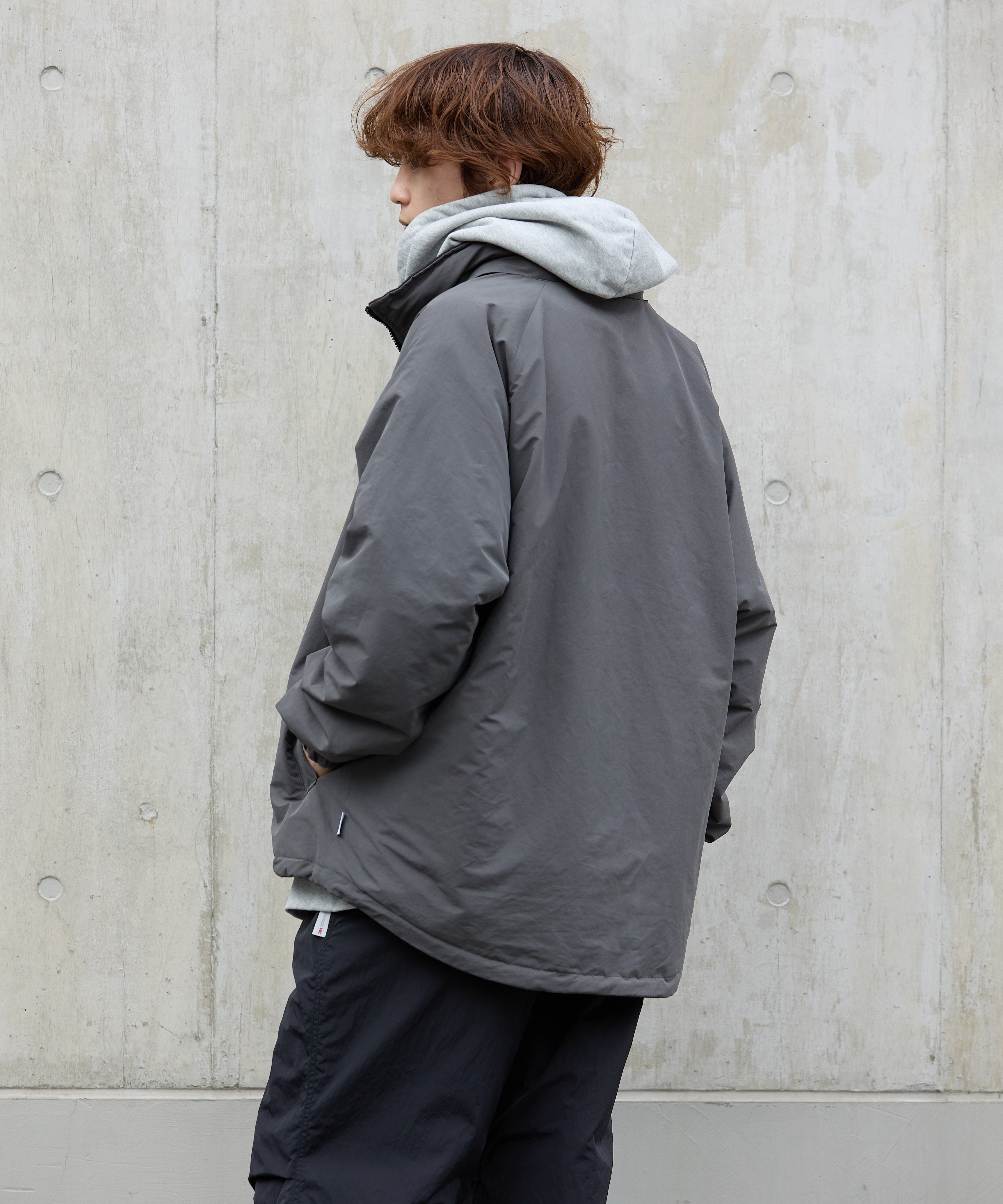 REVERSIBLE CITY BLOUSON【CHARCOAL】