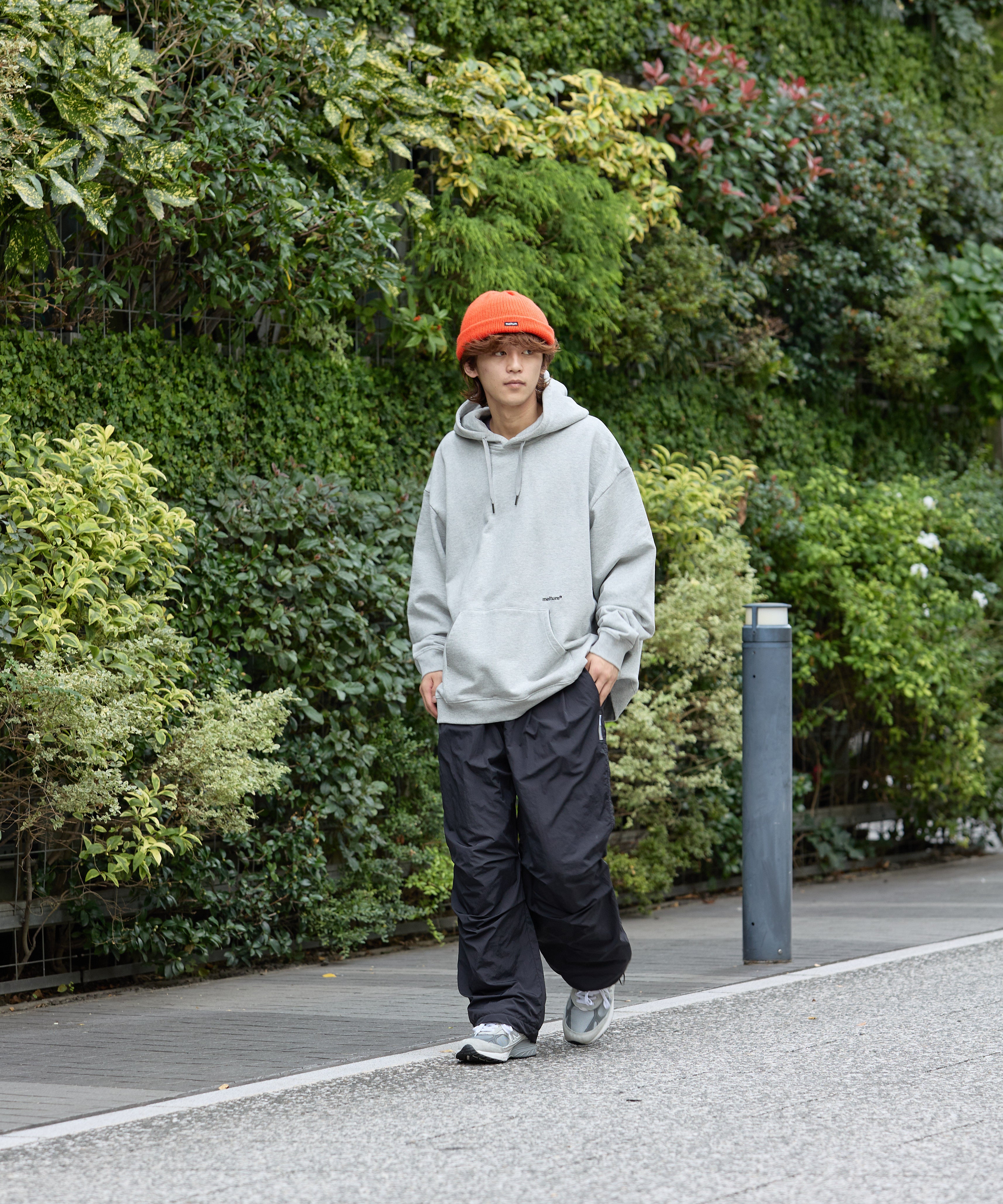 US COTTON HEAVEY SWEAT HOODIE【GREY】