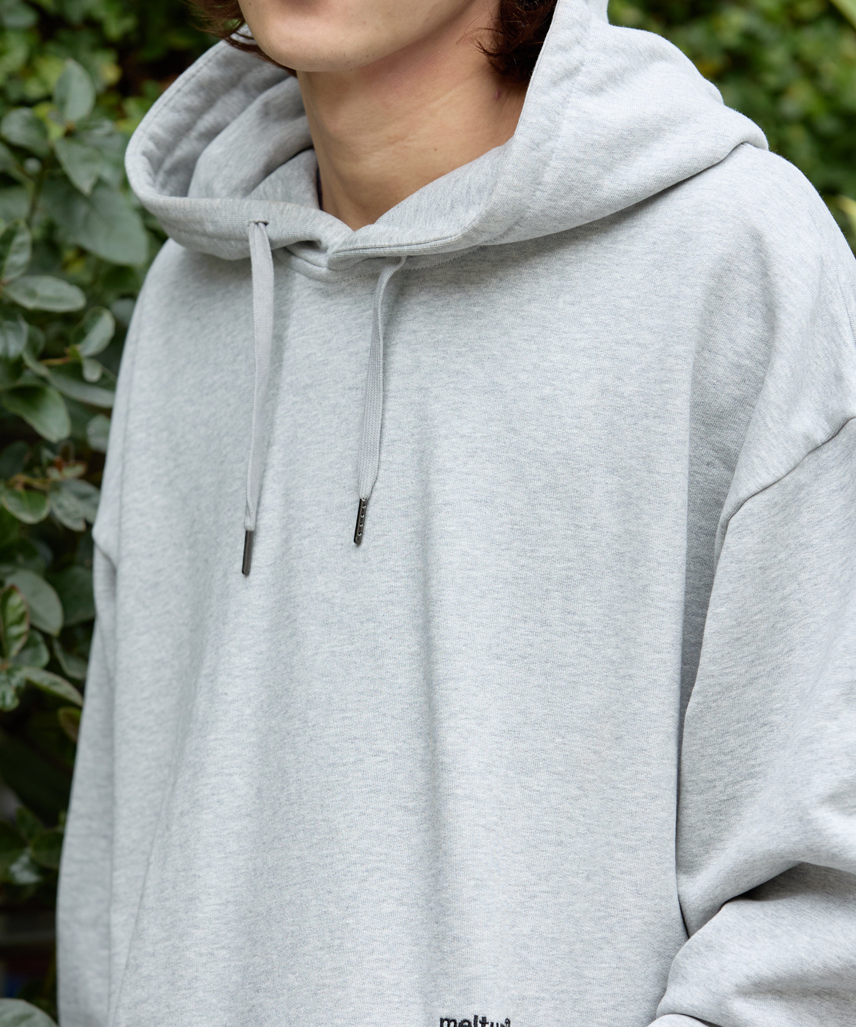 US COTTON HEAVEY SWEAT HOODIE【GREY】