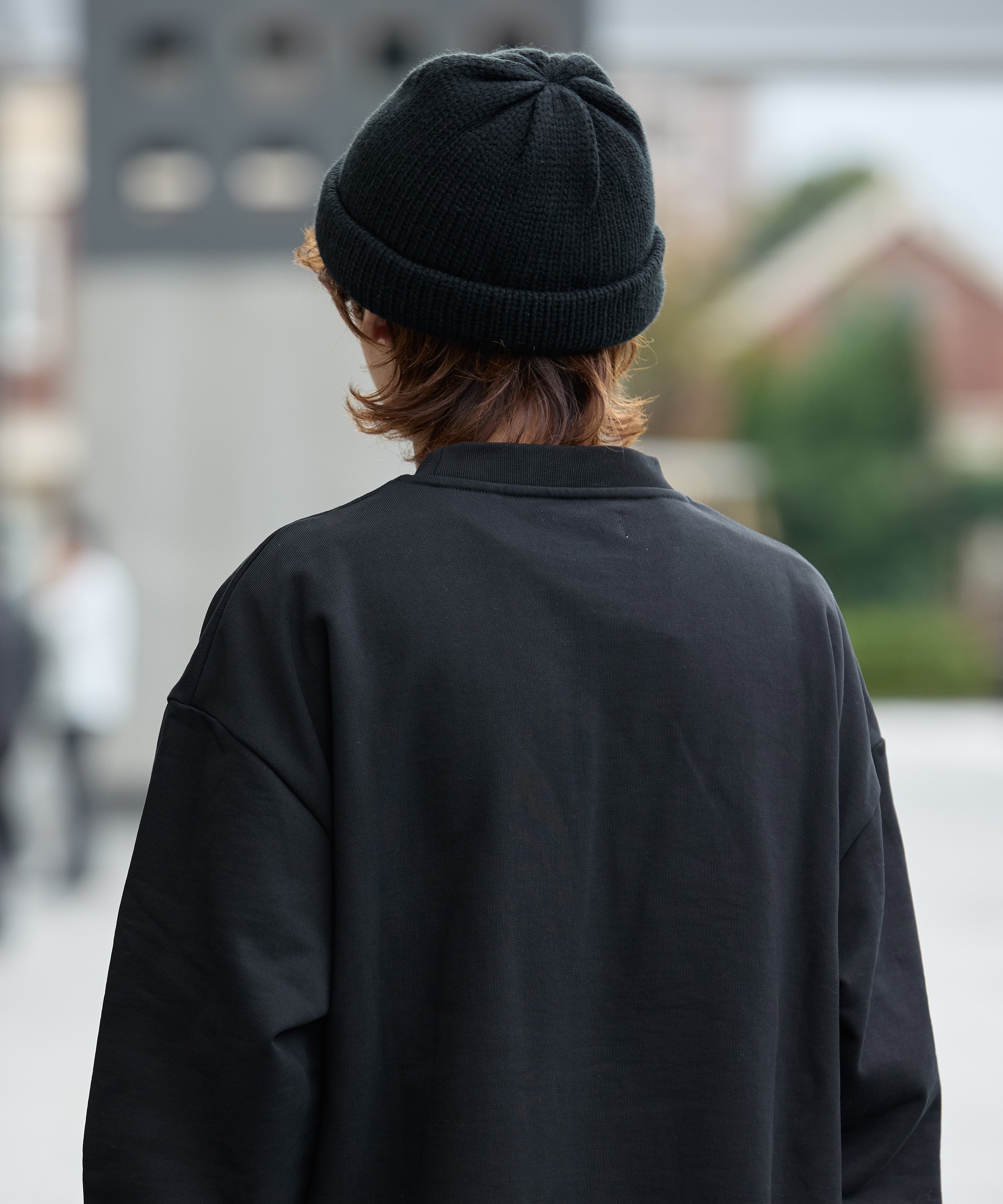 KNIT WATCH CAP【BLACK】