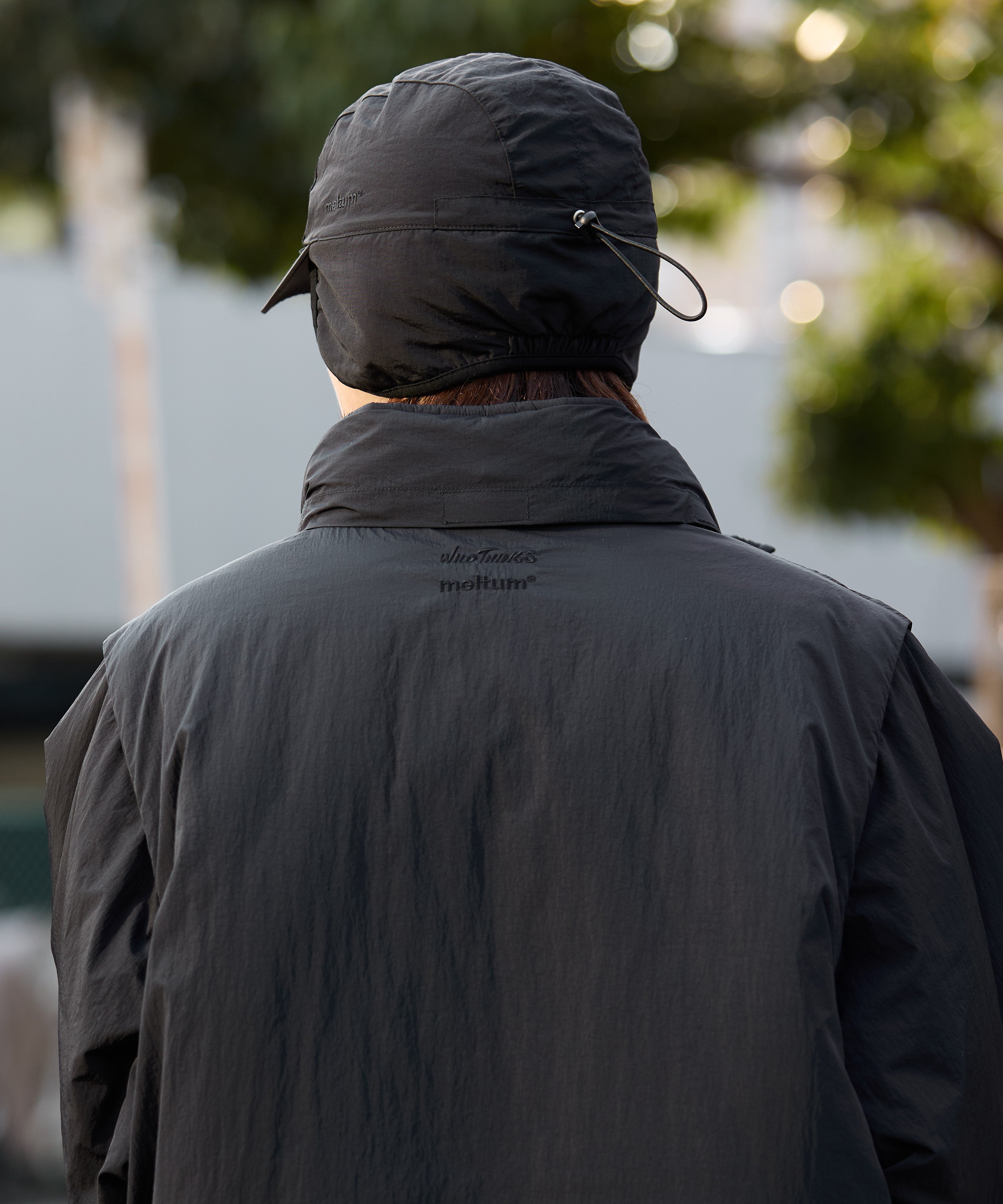 EAR FLAP CAP【BLACK】