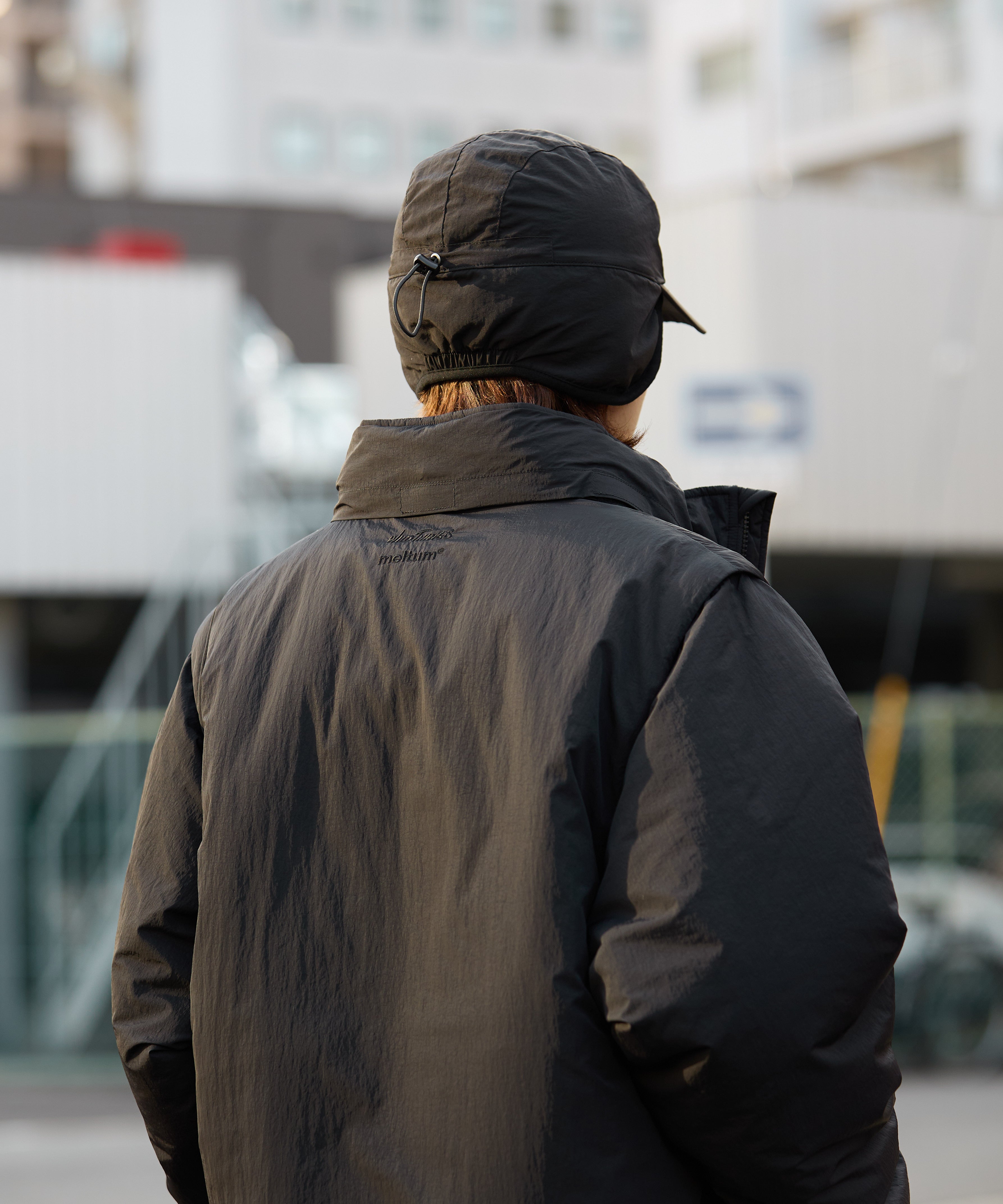 EAR FLAP CAP【BLACK】