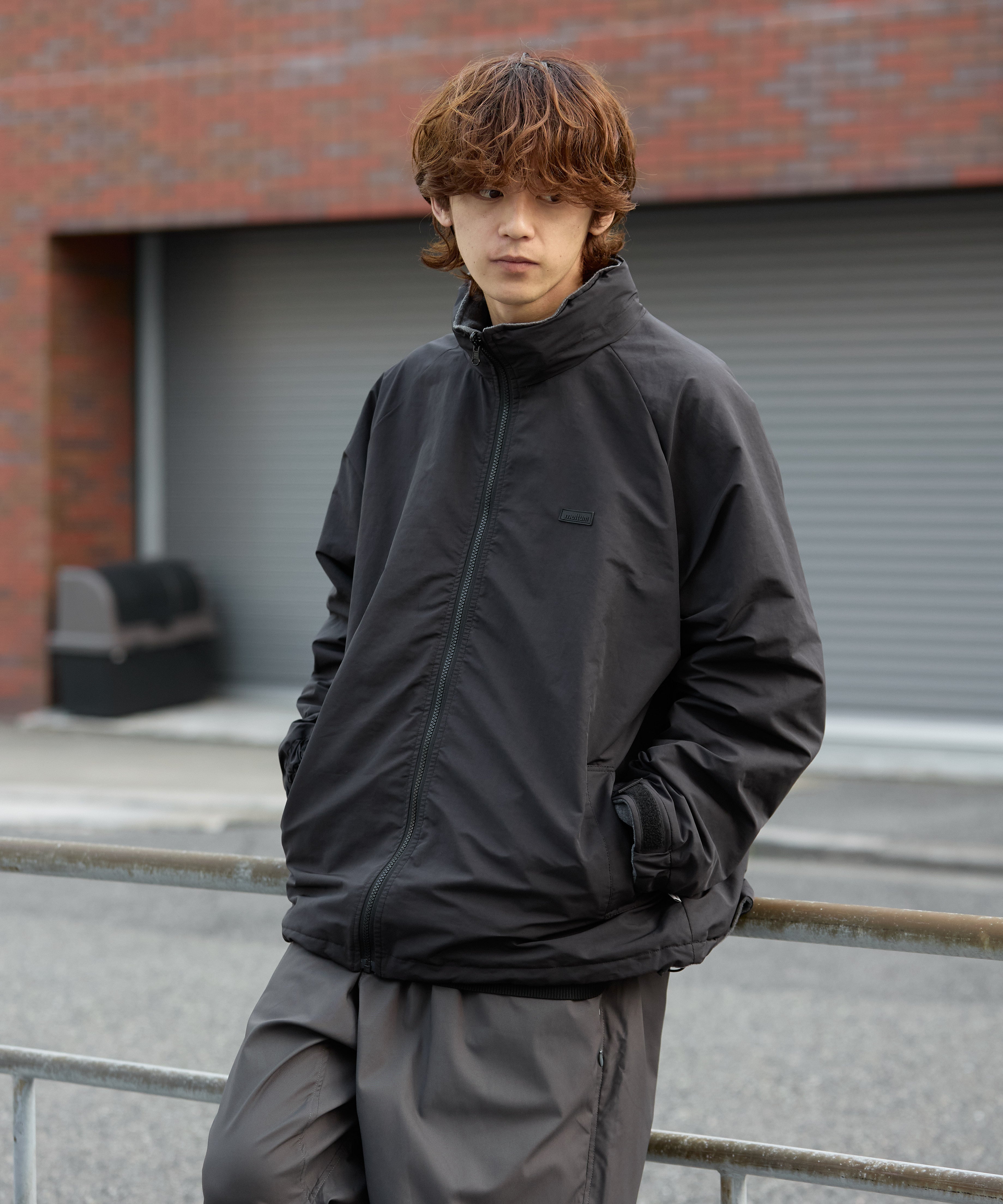 REVERSIBLE CITY BLOUSON【BLACK】