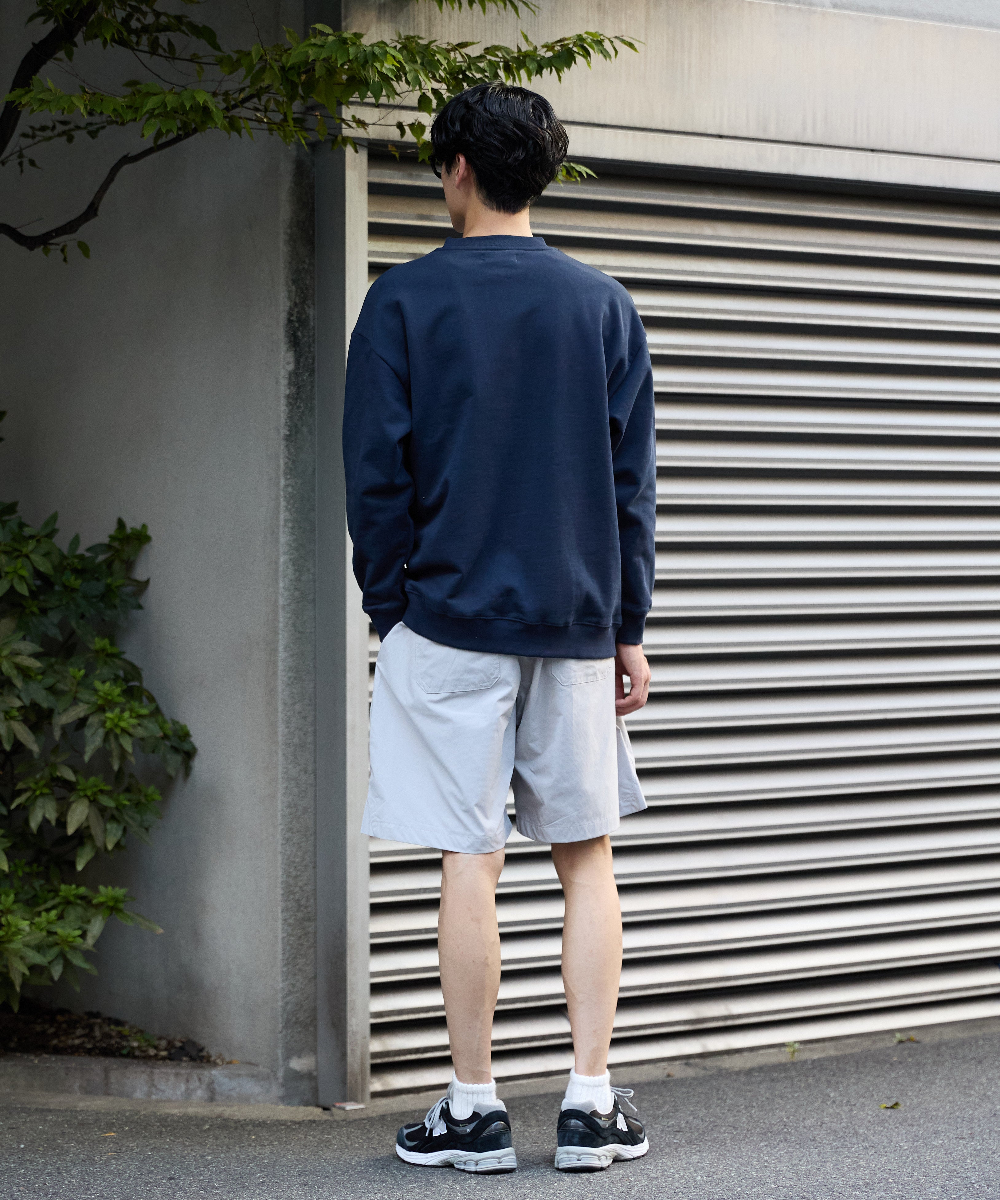 US COTTON HEAVEY SWEAT CREW【NAVY】