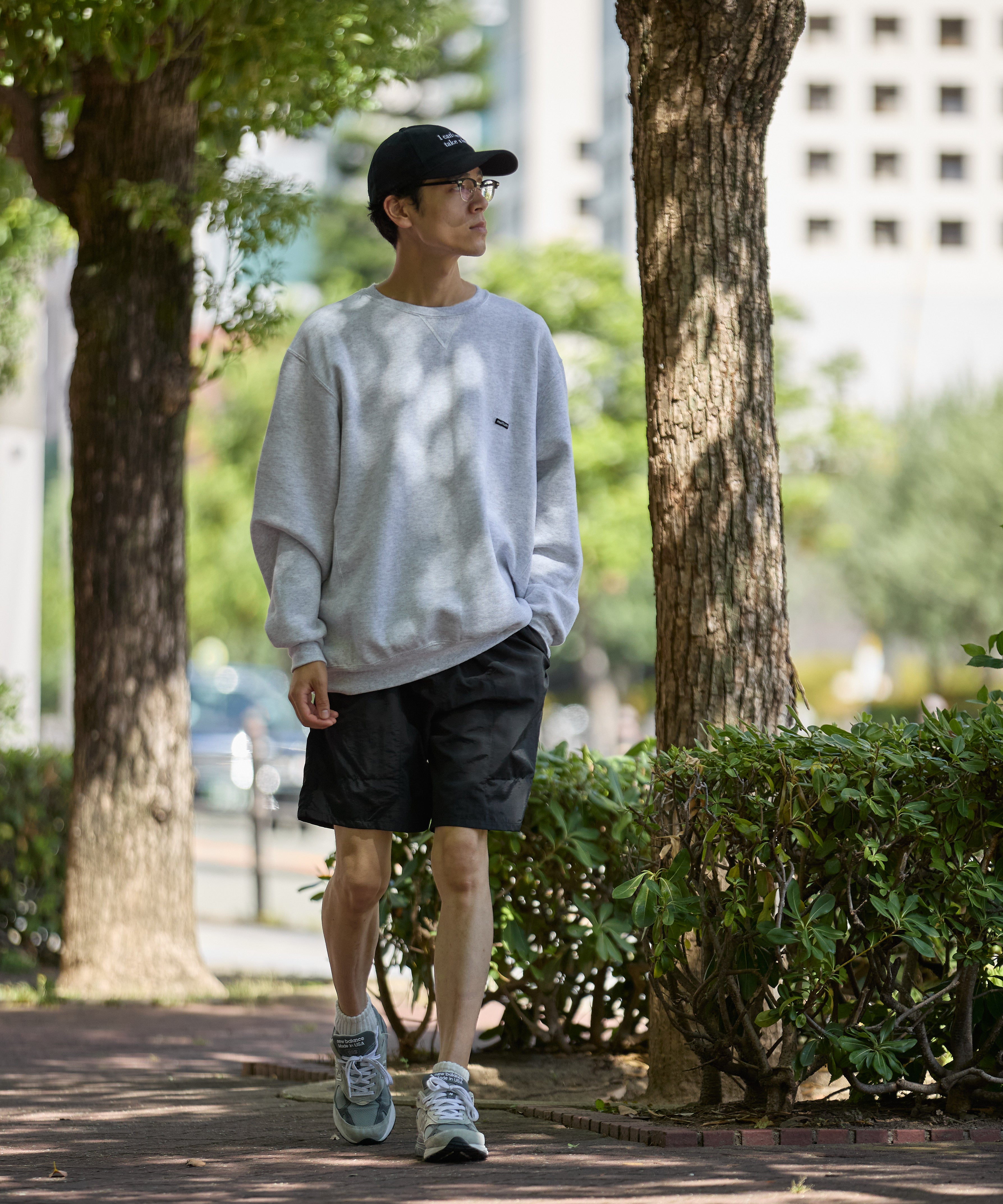 ×RUSSELL ATHLETIC STANDARD CREWNECK SWEAT【ASH】