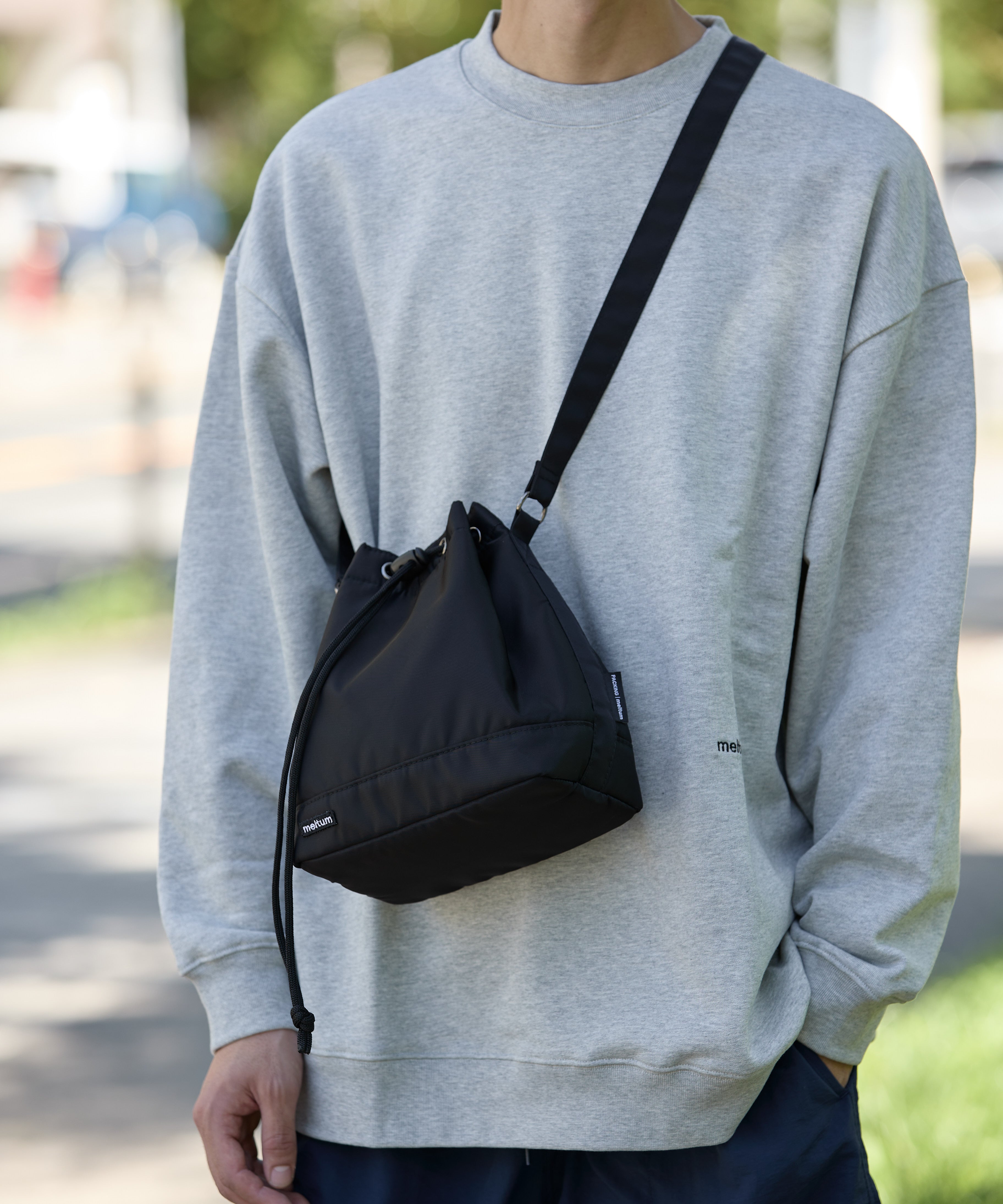 ×PACKING COMPACT DRAWSTRING BAG