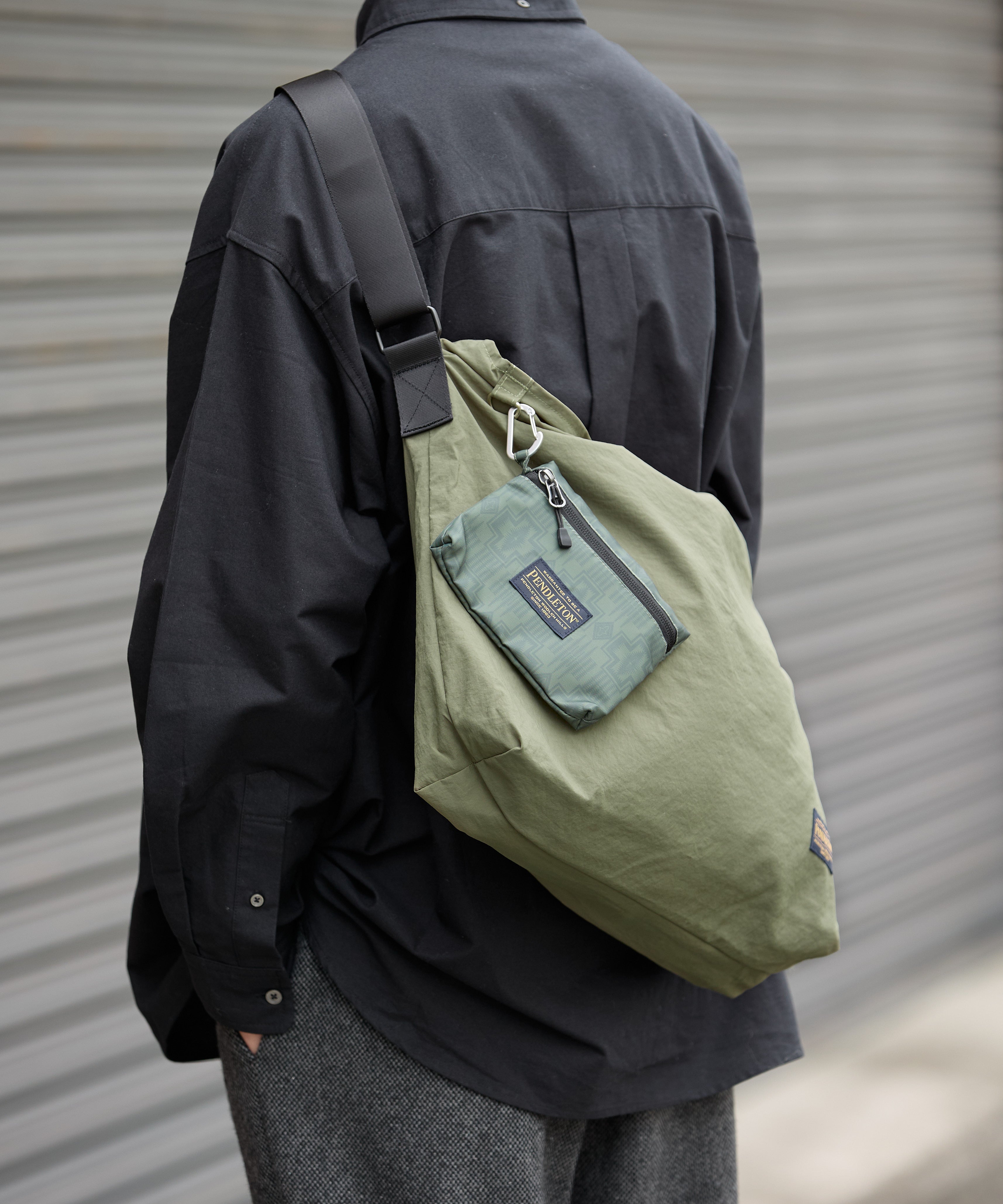 PENDLETON別注 POUCH SHOULDER BAG【OLIVE】