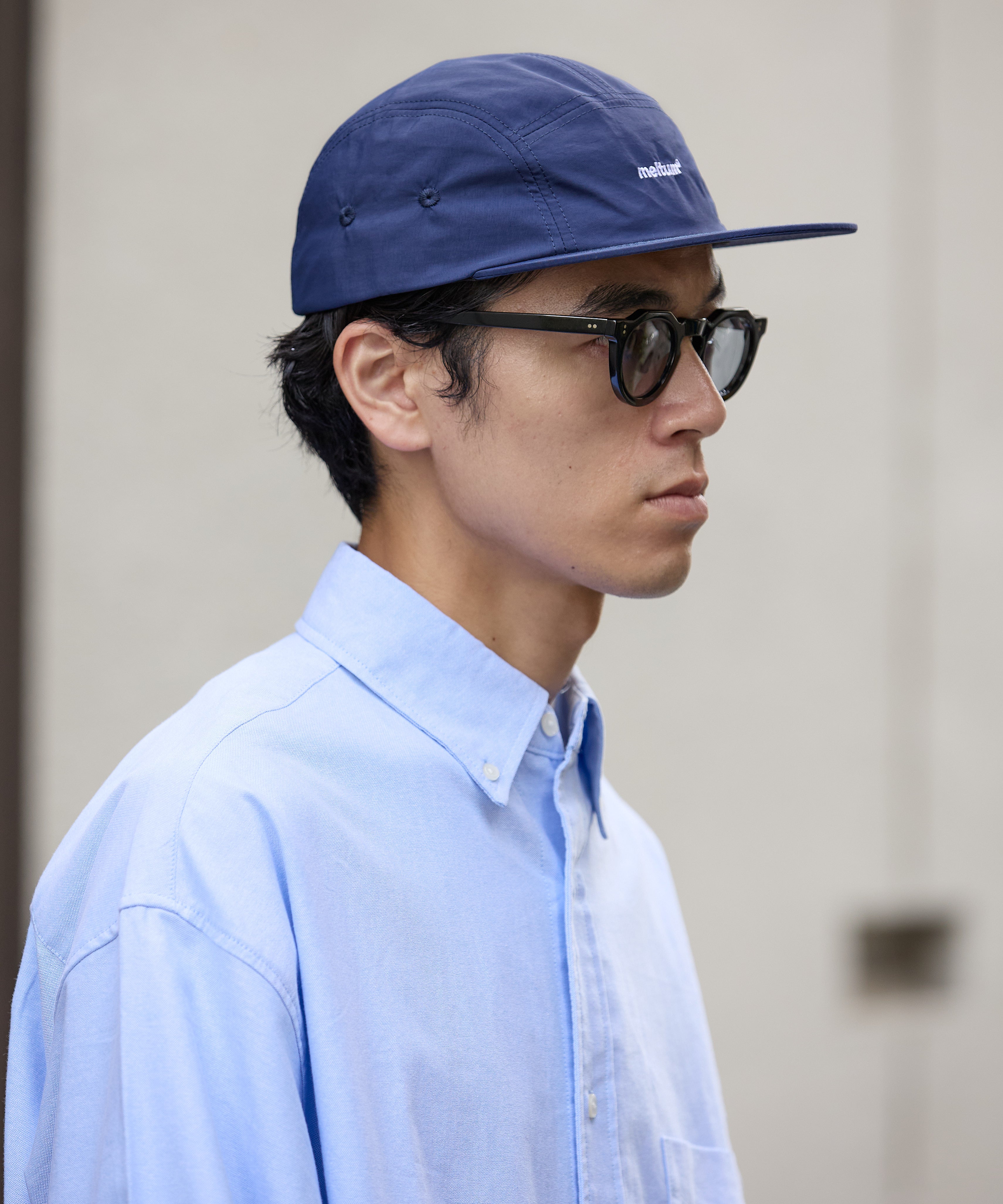 EMBROIDERY LOGO CAP【NAVY】