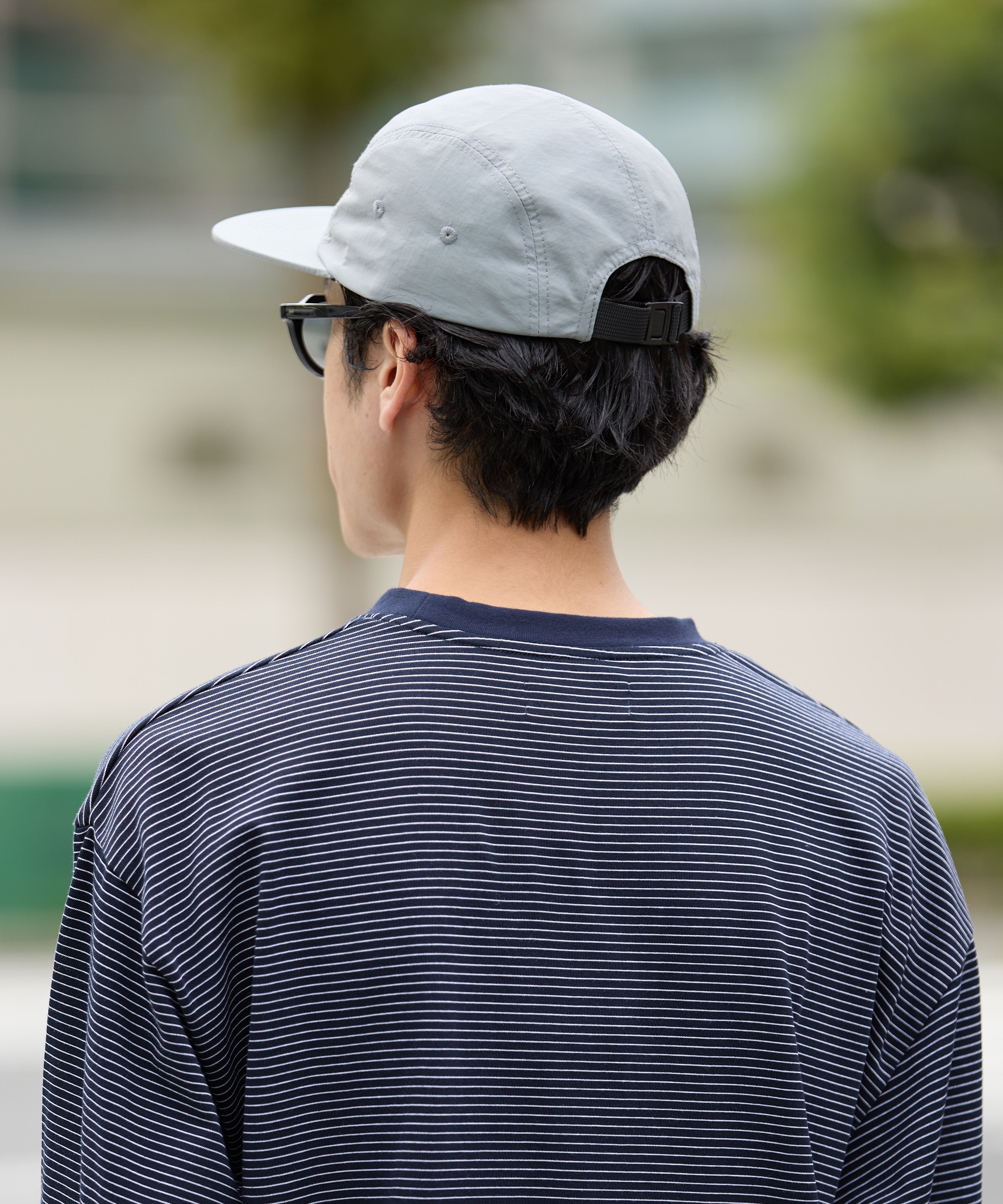 EMBROIDERY LOGO CAP【GREY】