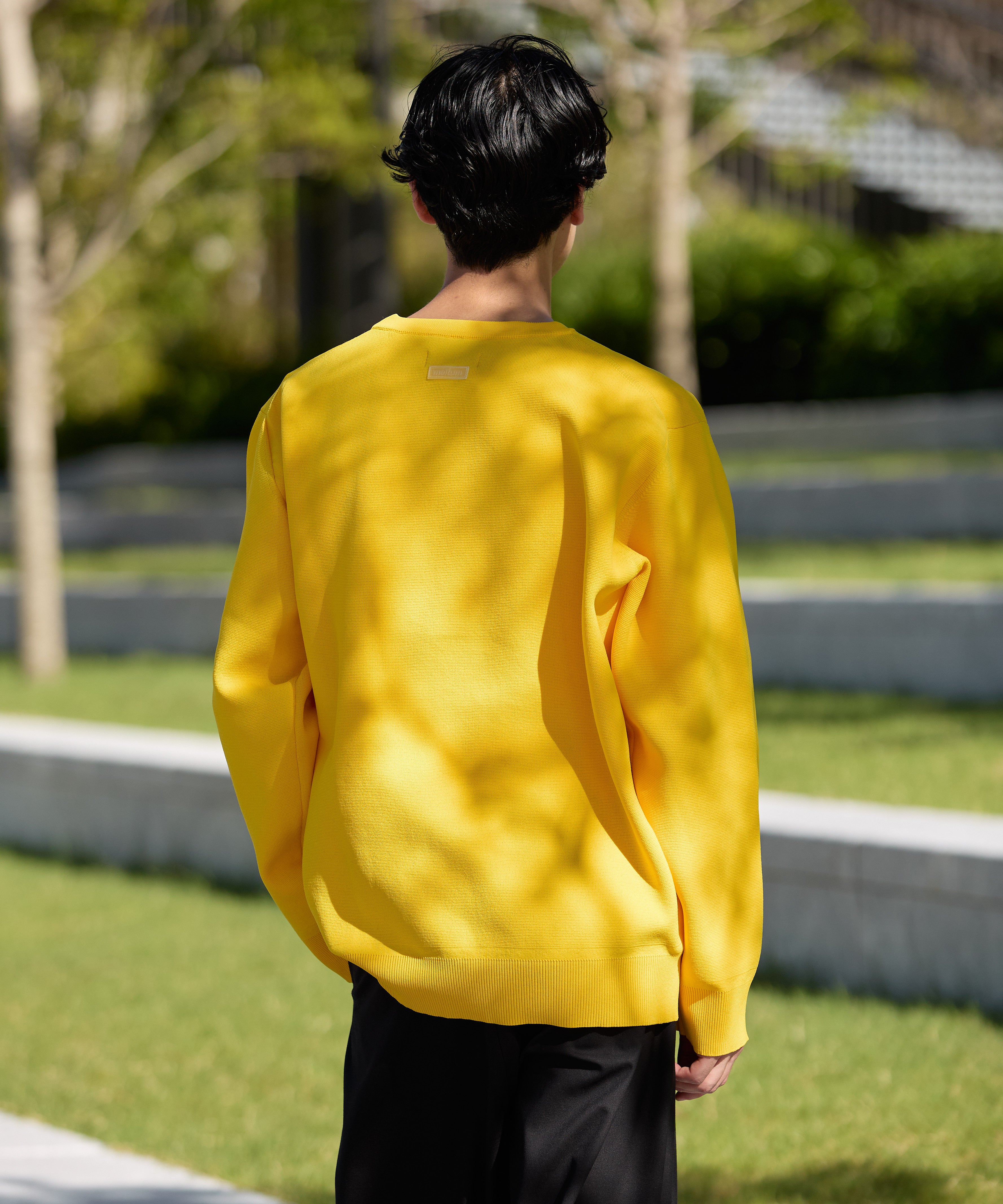 MILANO CREWNECK KNIT【YELLOW】