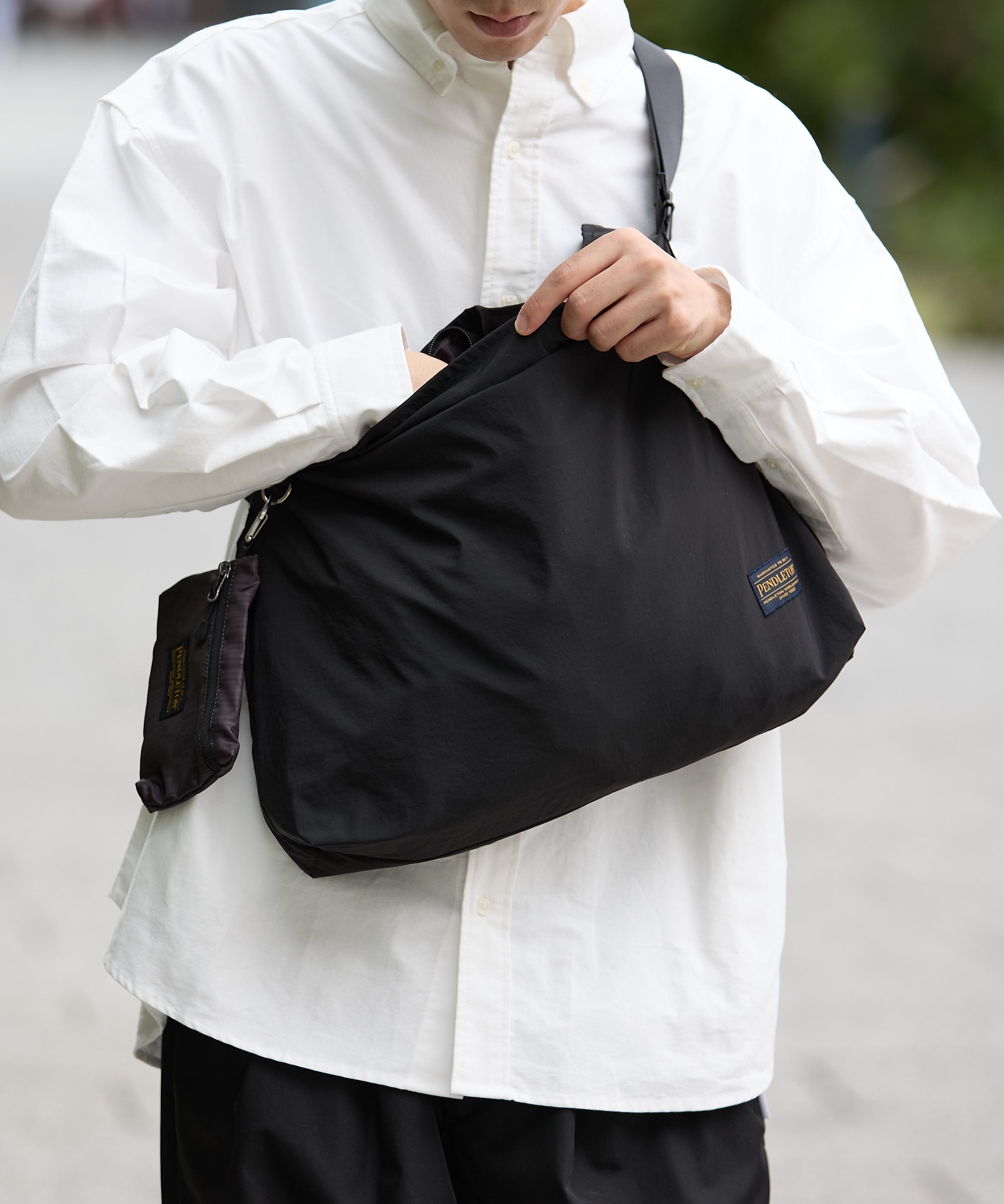 PENDLETON別注 POUCH SHOULDER BAG【BLACK】