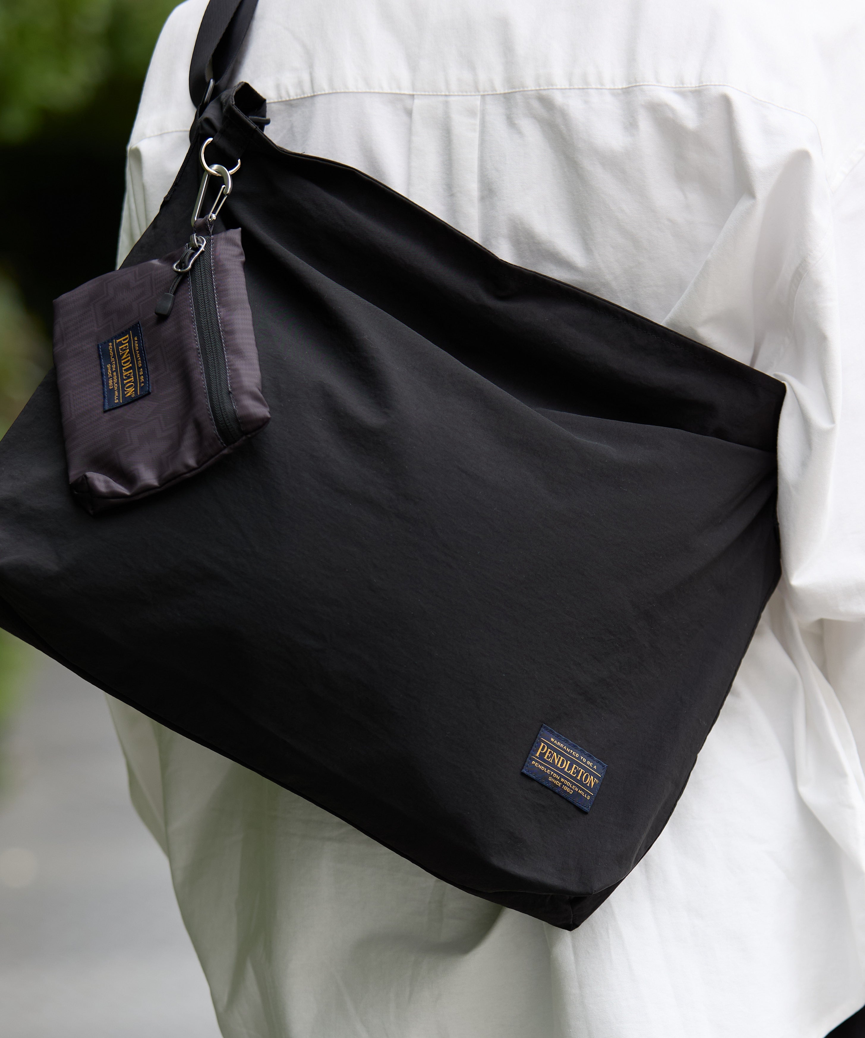 PENDLETON別注 POUCH SHOULDER BAG【BLACK】