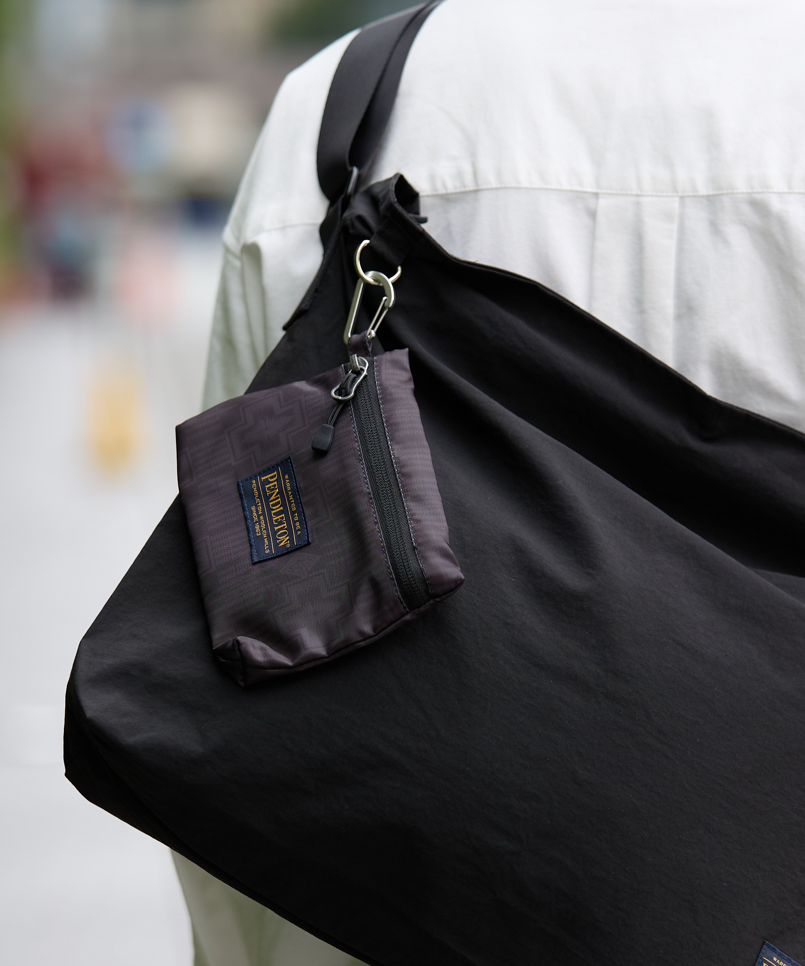 PENDLETON別注 POUCH SHOULDER BAG【BLACK】