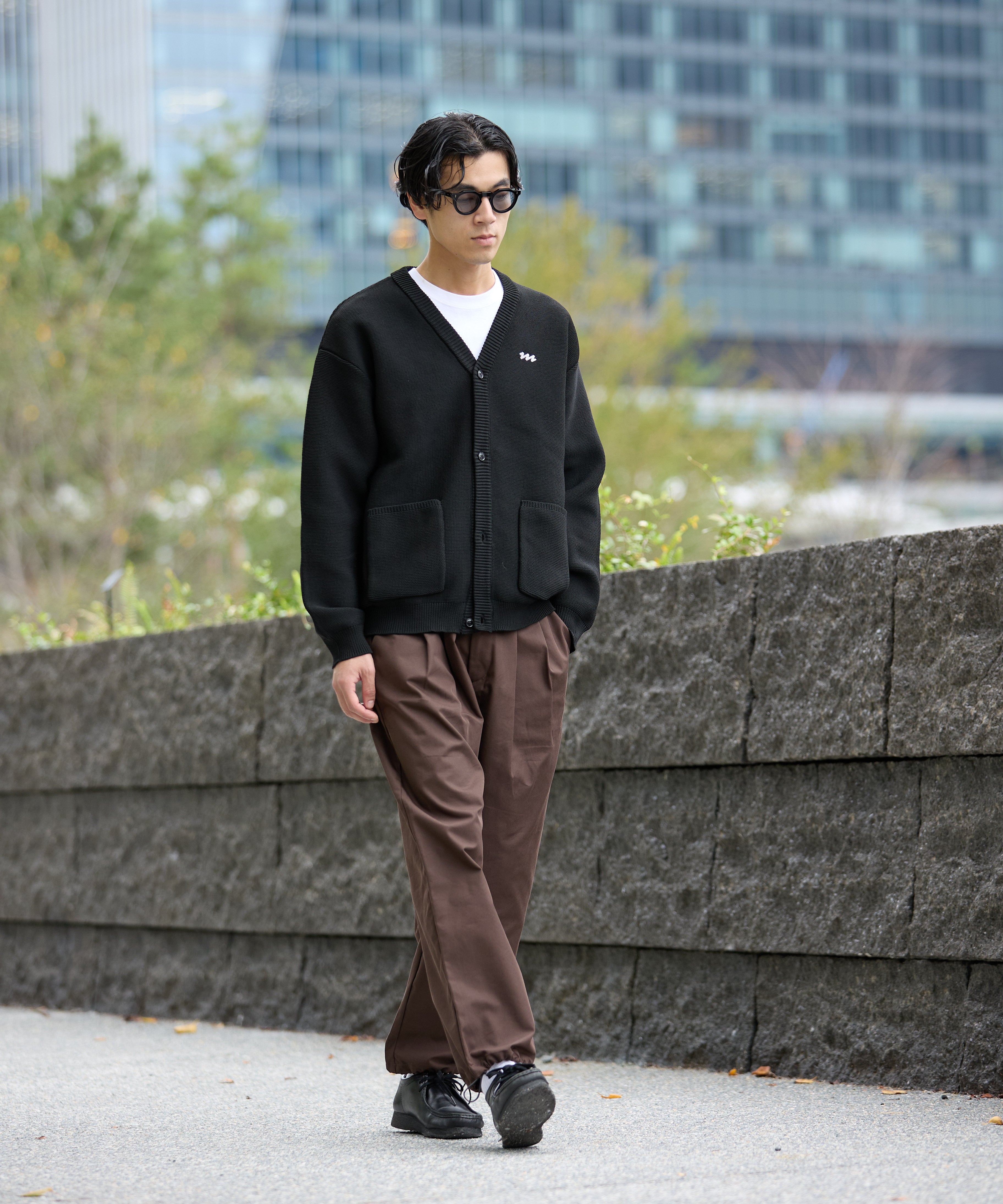 NYLON TWILL STRING PANTS【BROWN】