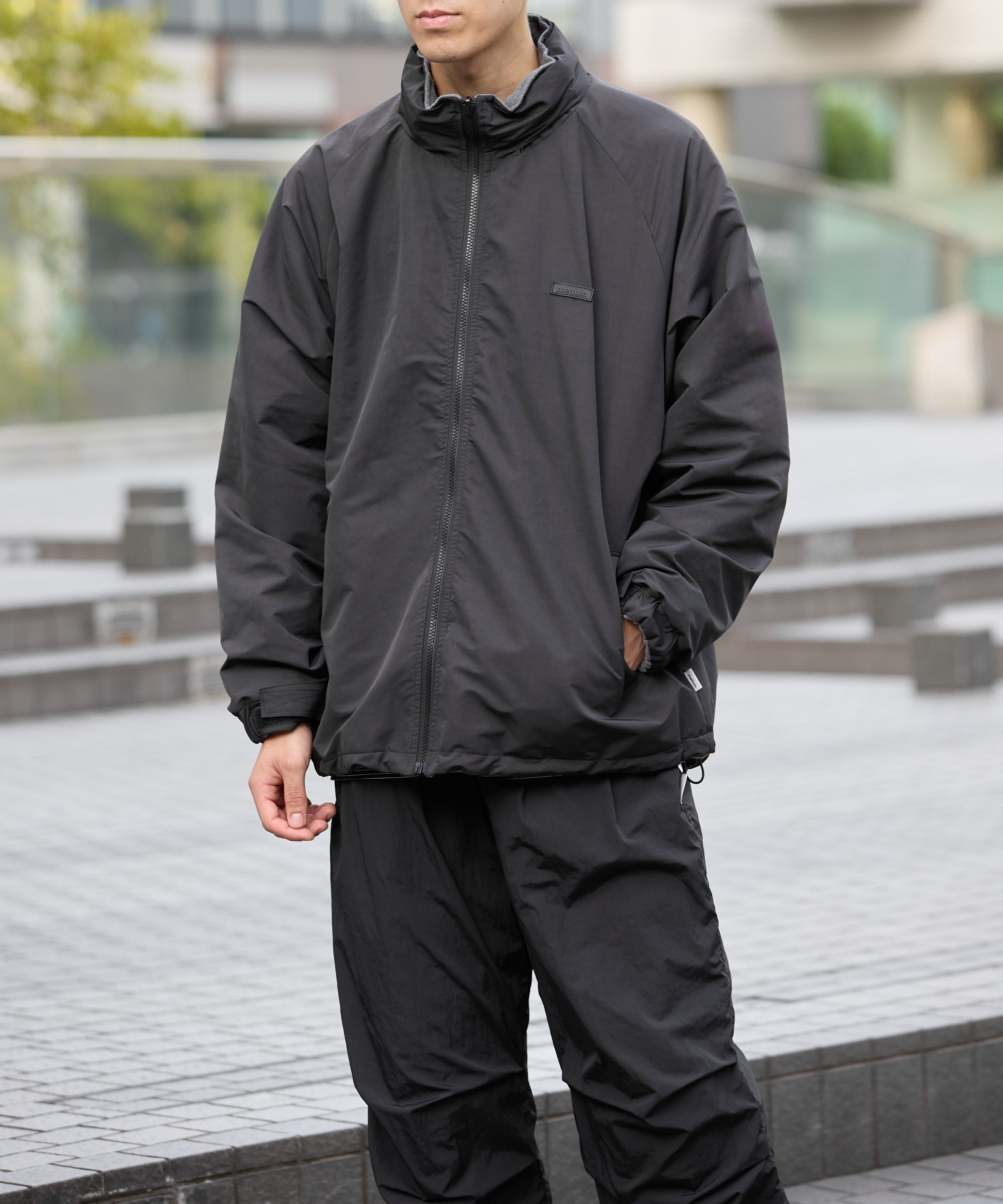 [2024.10.25 Fri 18:00~ RELEASE] REVERSIBLE CITY BLOUSON [BLACK]