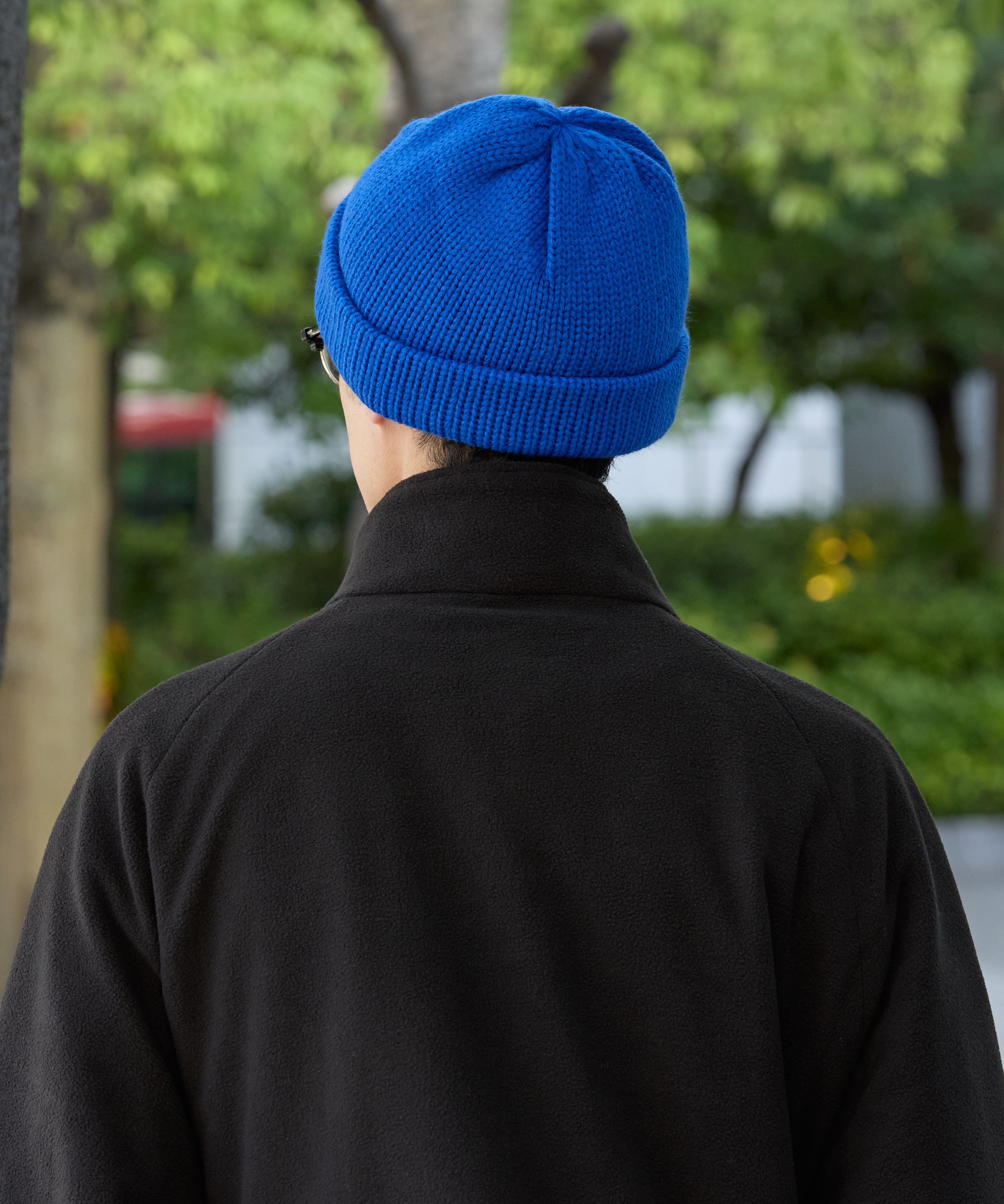 KNIT WATCH CAP [BLUE]