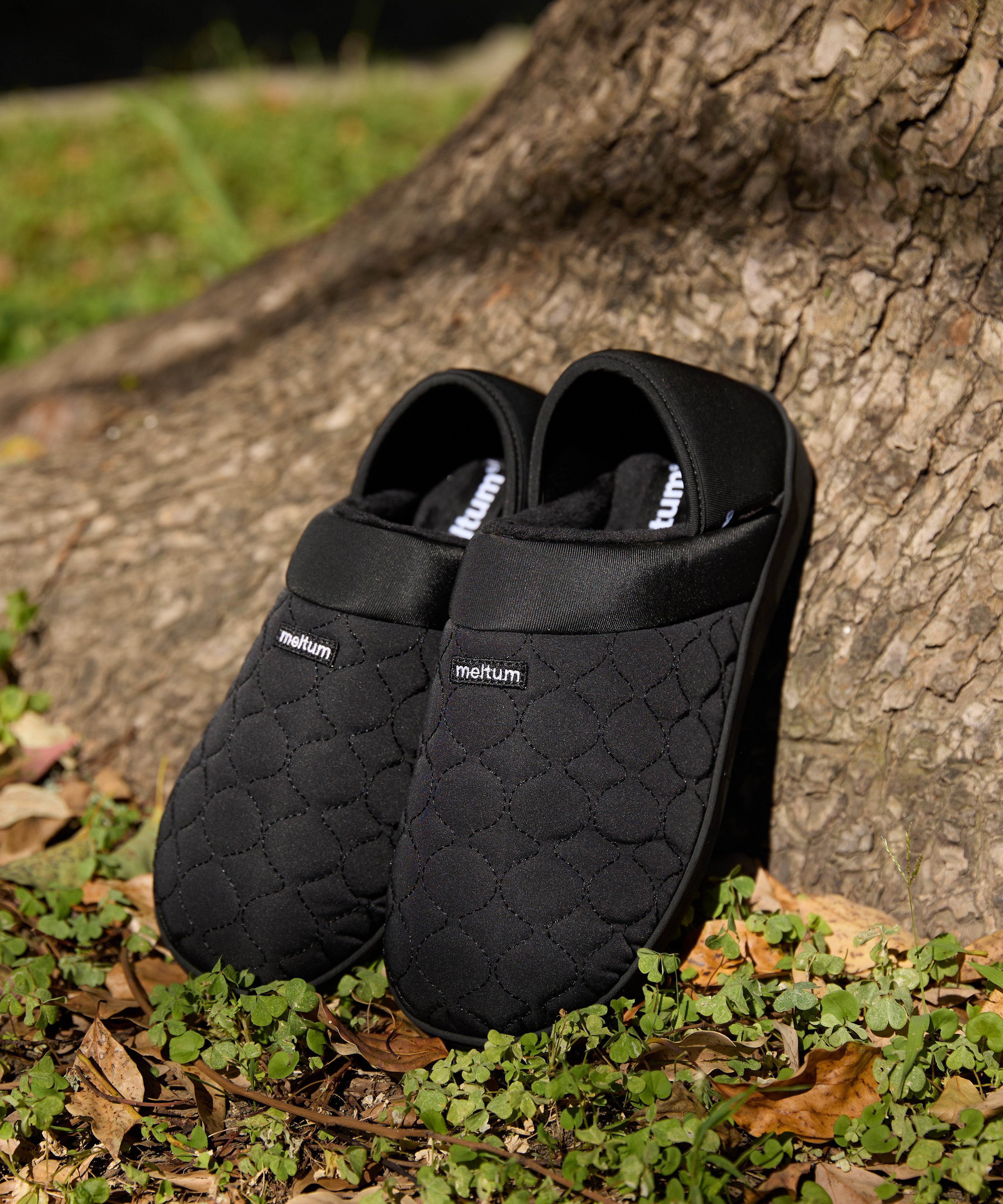 QUILT MOC SHOES【BLACK】