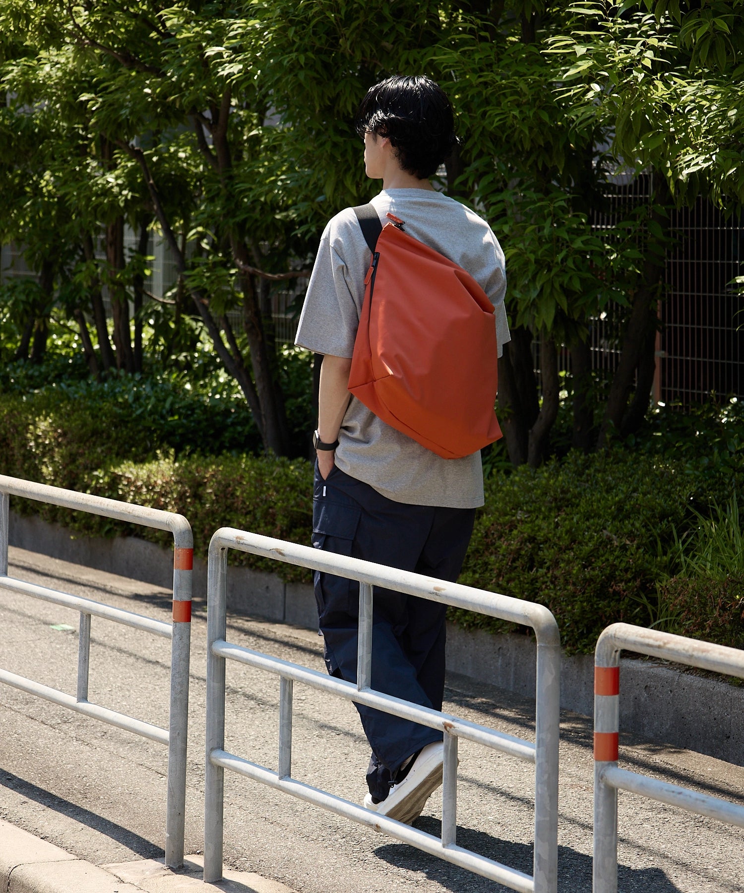 NYLON MESSENGER BAG 