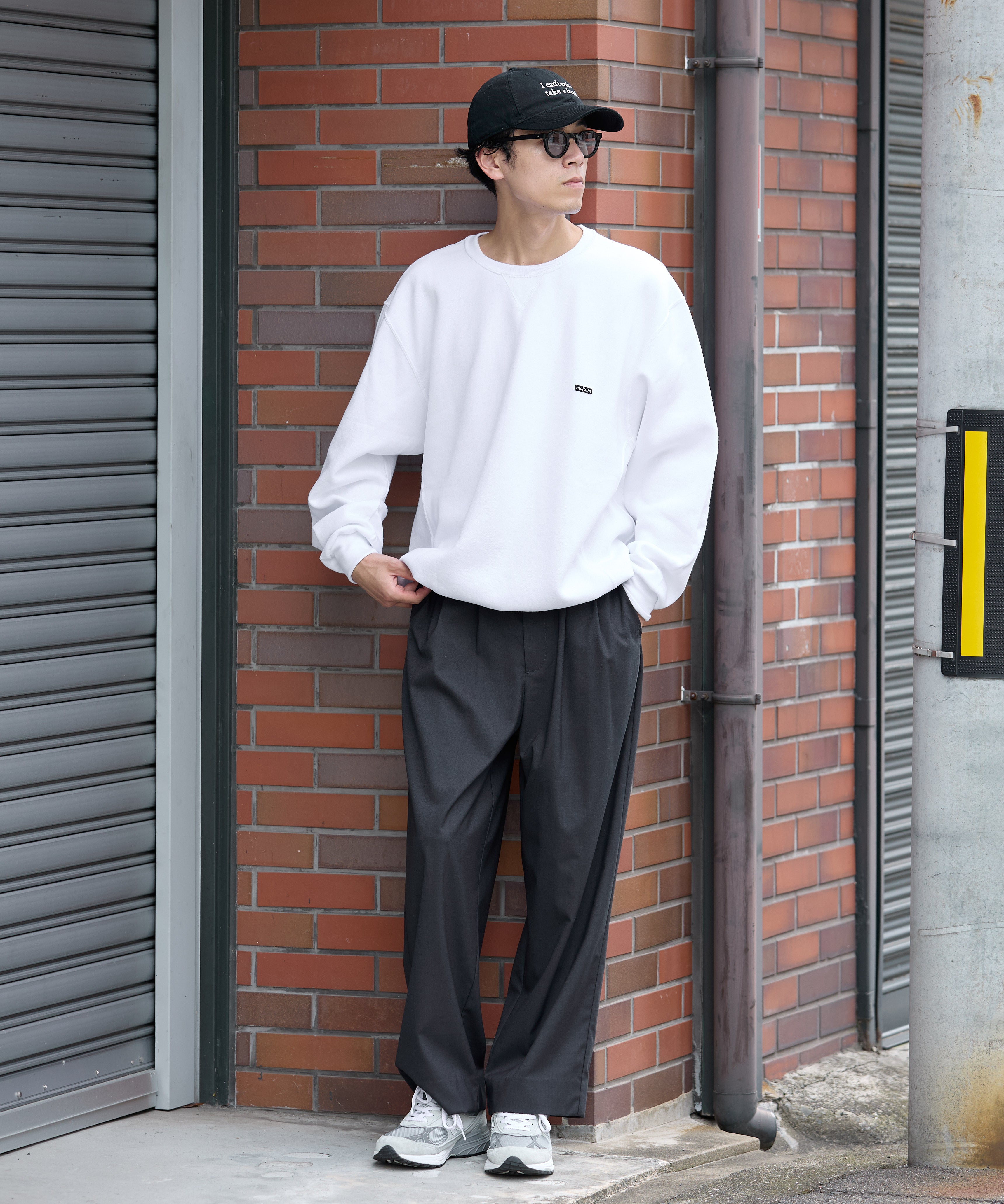 ×RUSSELL ATHLETIC STANDARD CREWNECK SWEAT【WHITE】