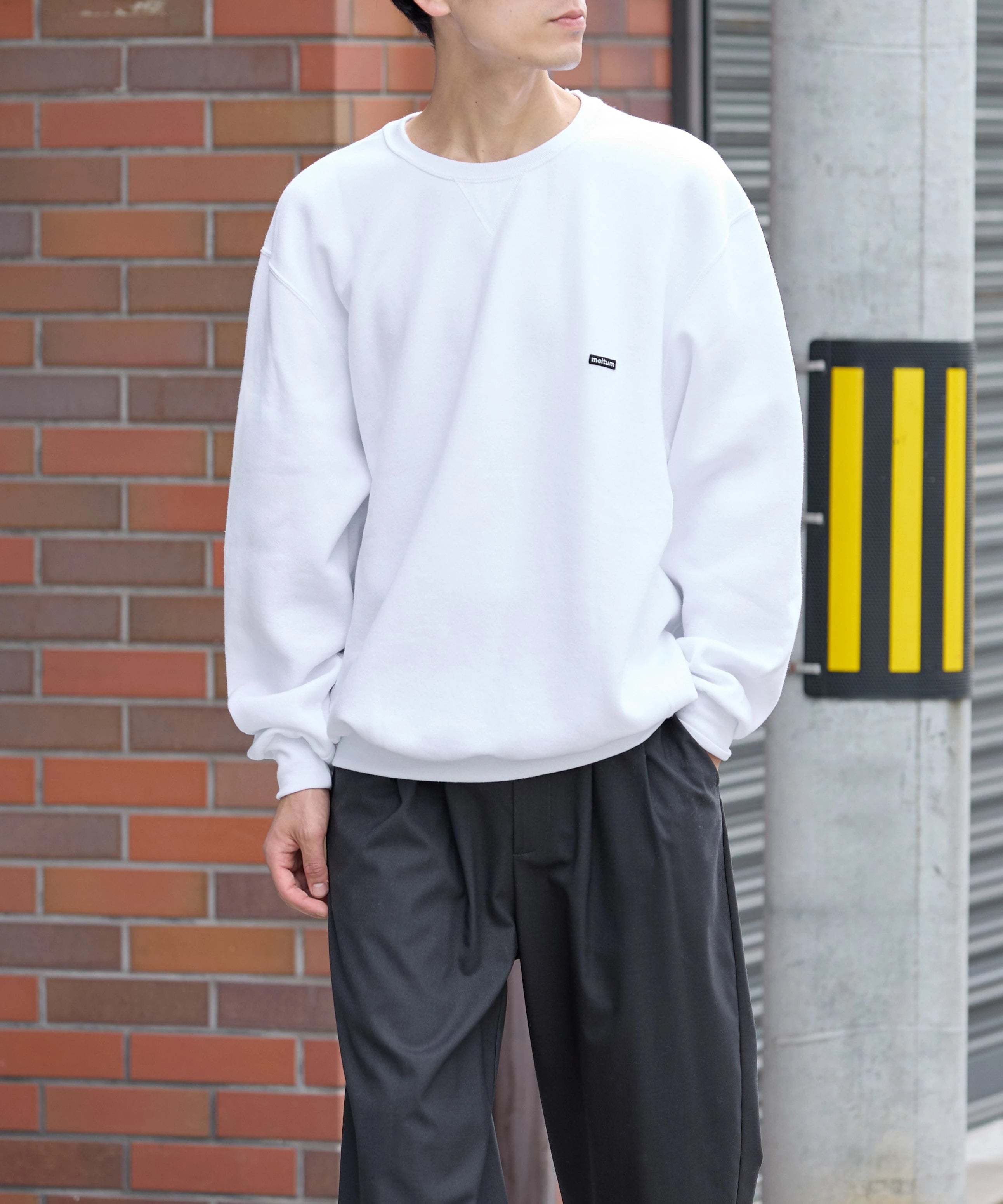 ×RUSSELL ATHLETIC STANDARD CREWNECK SWEAT【WHITE】