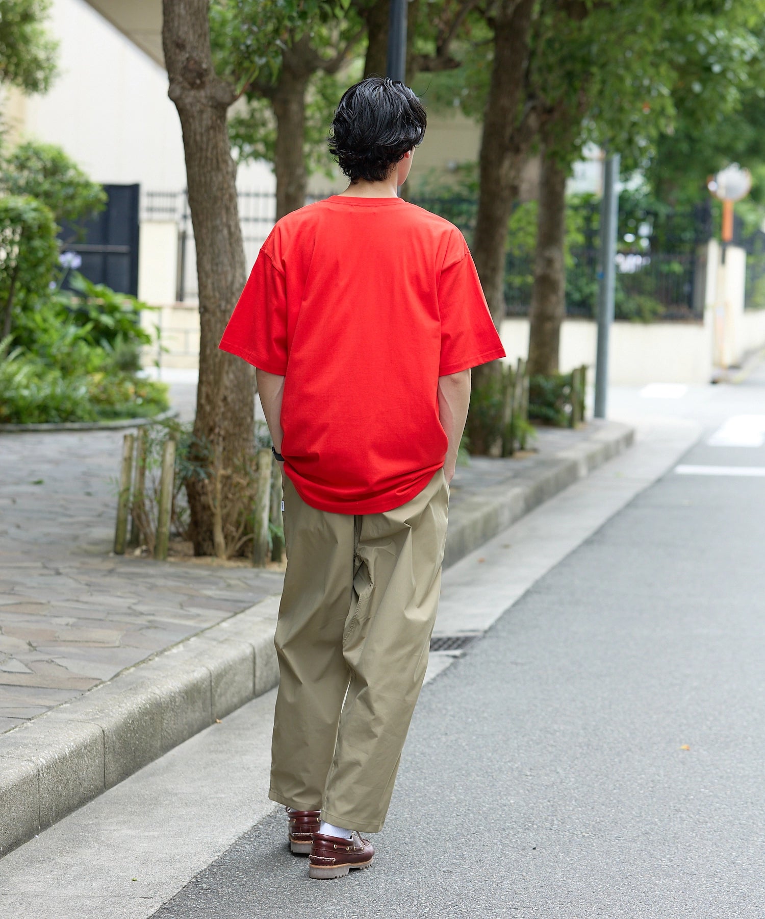 SOUVENIR TEE S/S【RED】