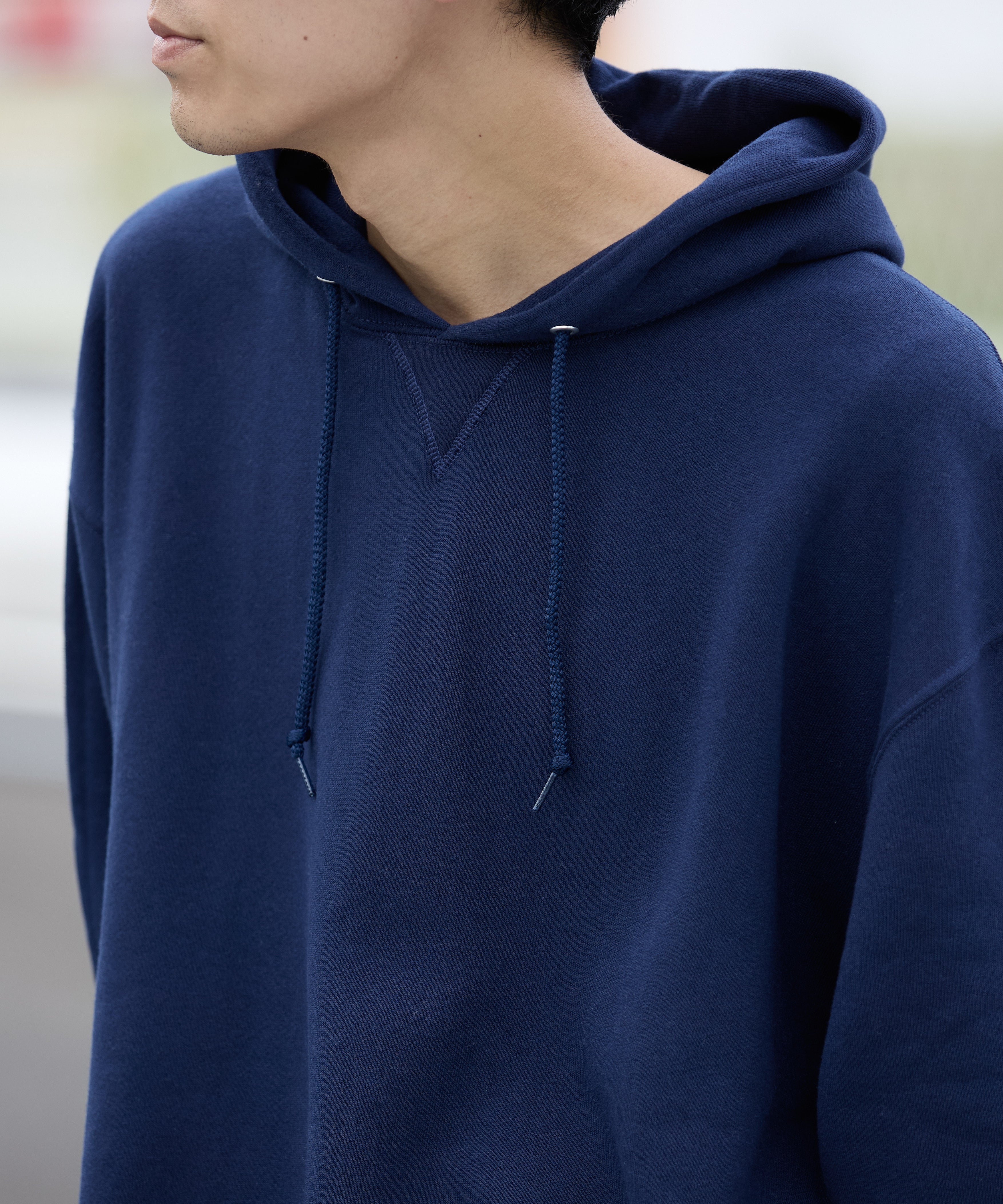 ×RUSSELL ATHLETIC STANDARD SWEAT HOODIE【NAVY】