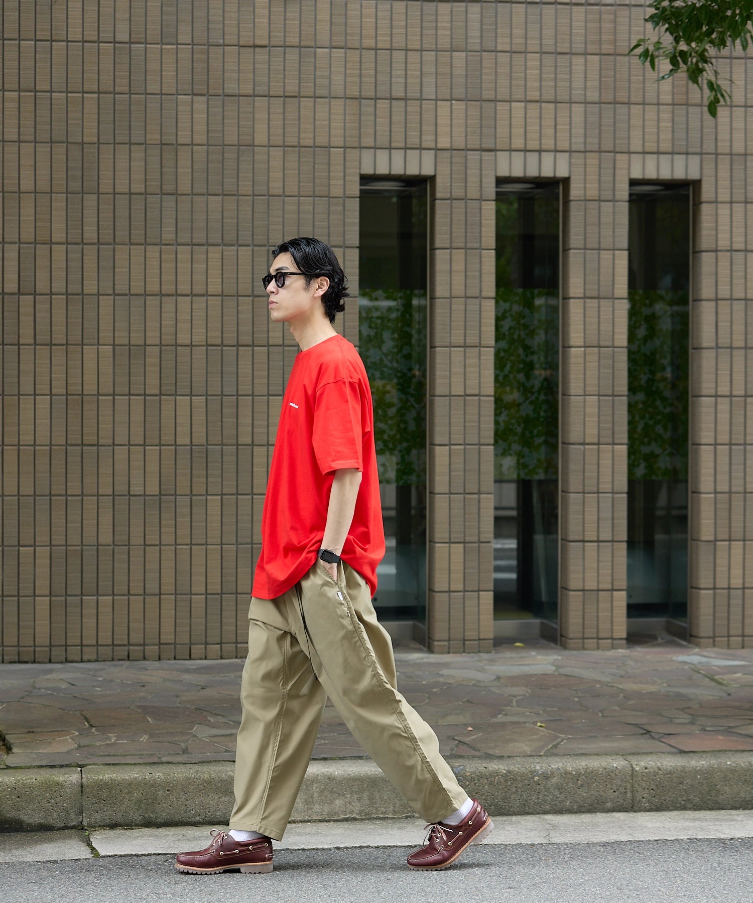 SOUVENIR TEE S/S【RED】