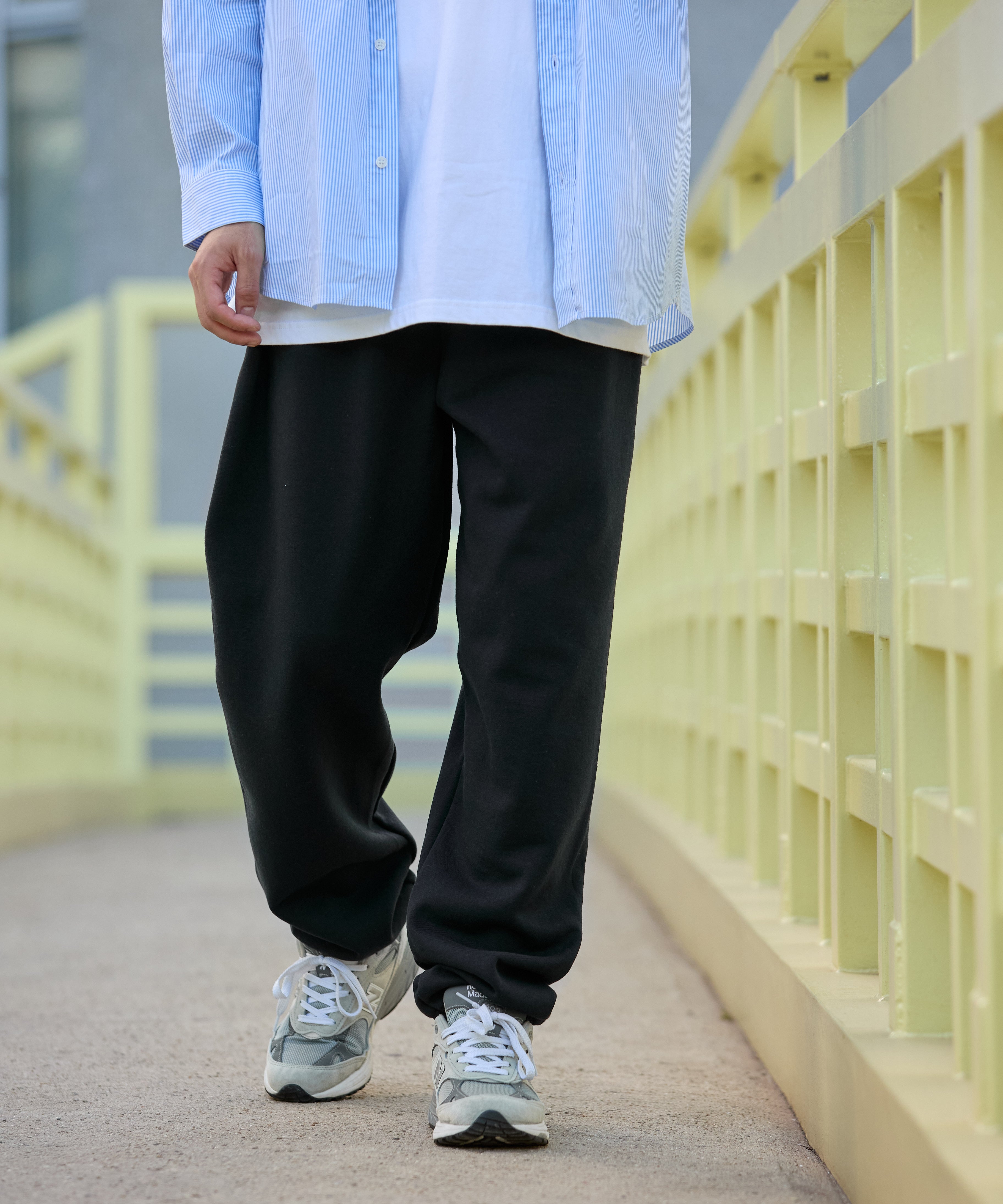 RUSSELL ATHLETIC STANDARD SWEAT PANTS BLACK