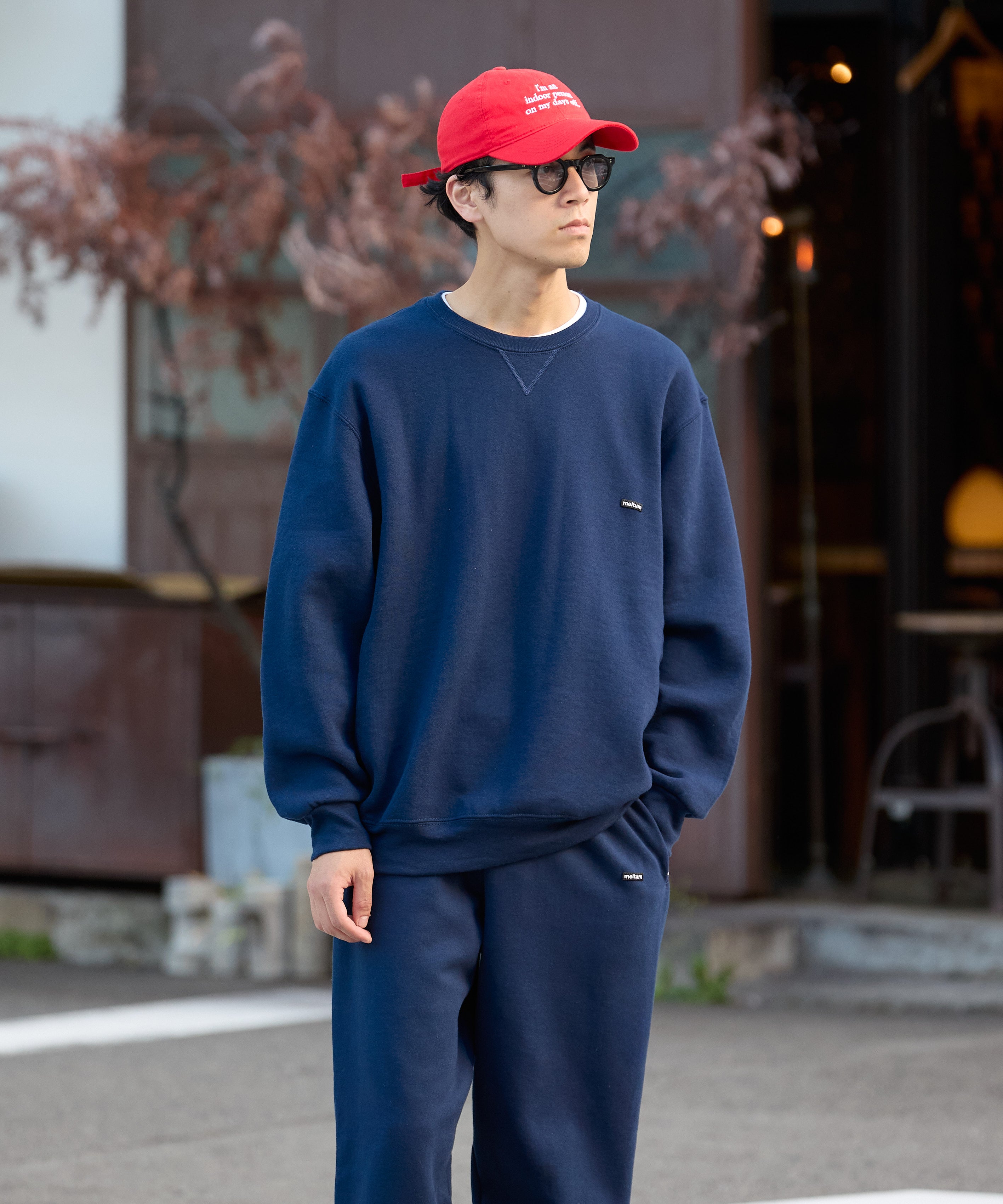 ×RUSSELL ATHLETIC STANDARD CREWNECK SWEAT【NAVY】